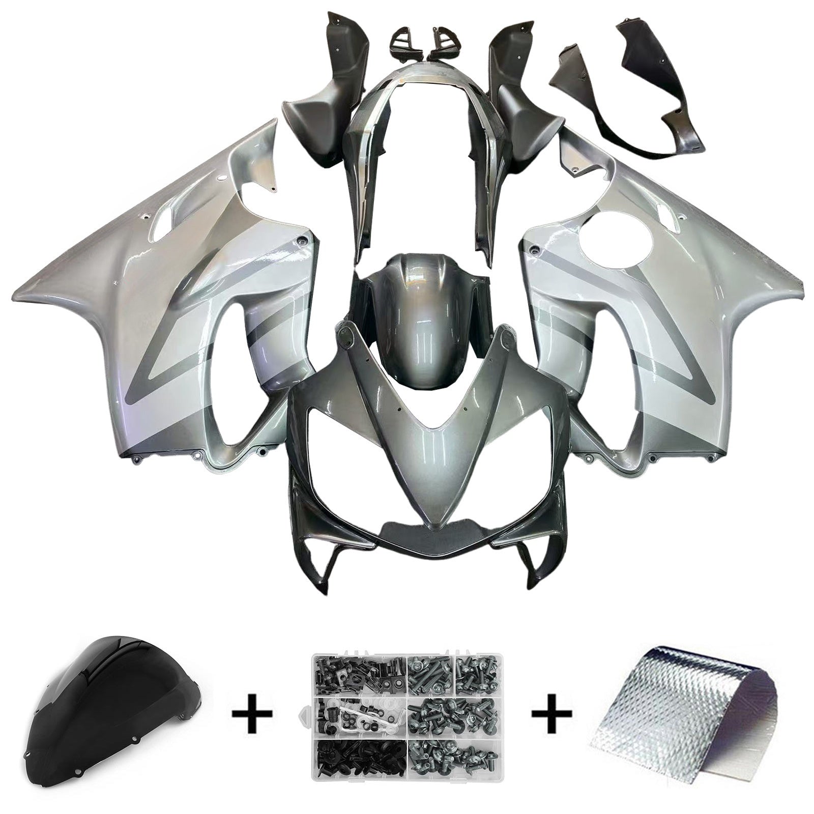 Kit de carénage Amotopart Honda CBR600 F4i 2004-2007