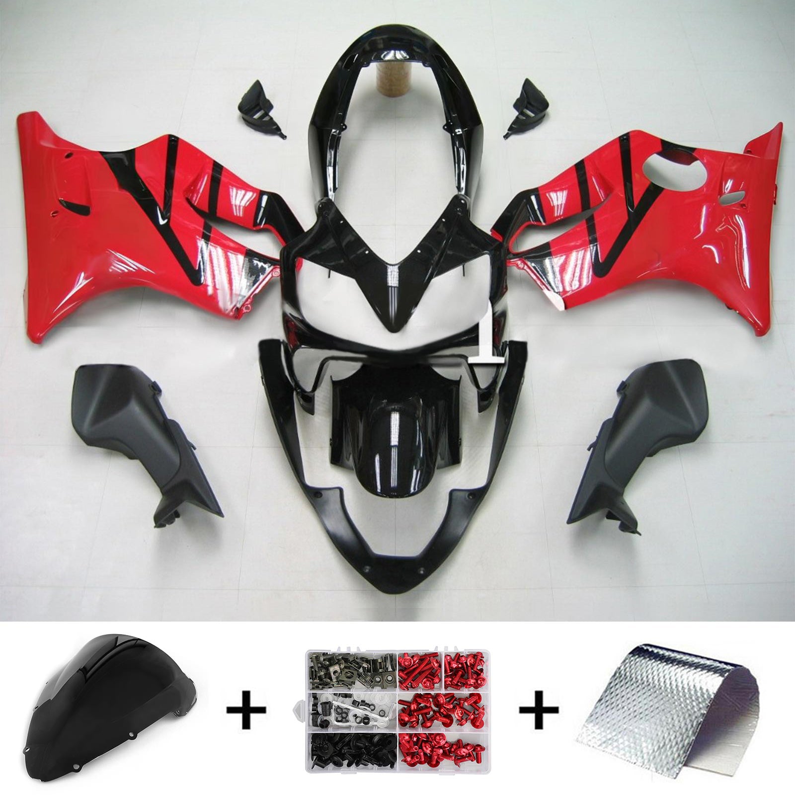 Kit carena Amotopart Honda CBR600 F4i 2004-2007