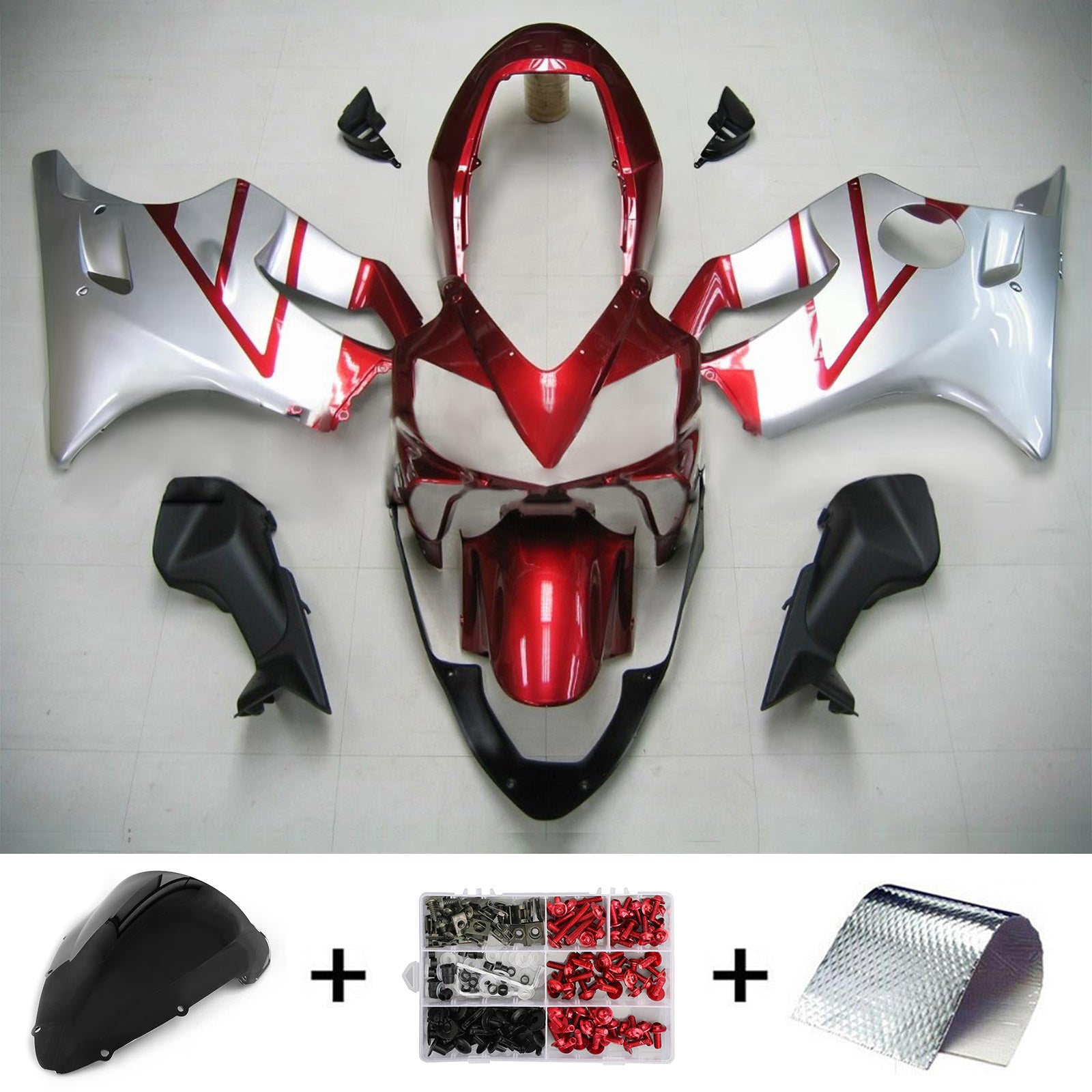Kit carena Amotopart Honda CBR600 F4i 2004-2007