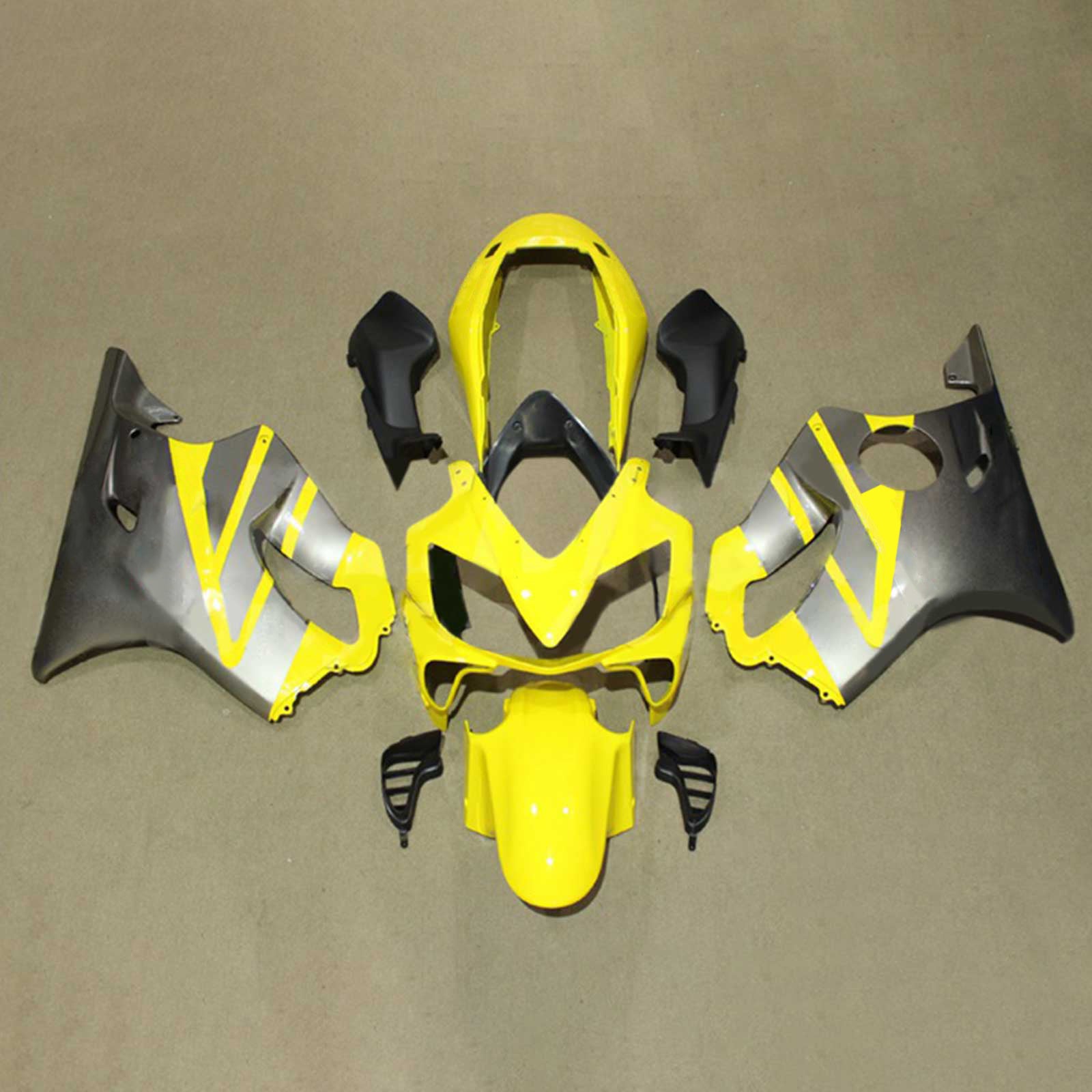 Amotopart Honda CBR600 F4i 2004-2007 Kit carenatura carrozzeria in plastica ABS