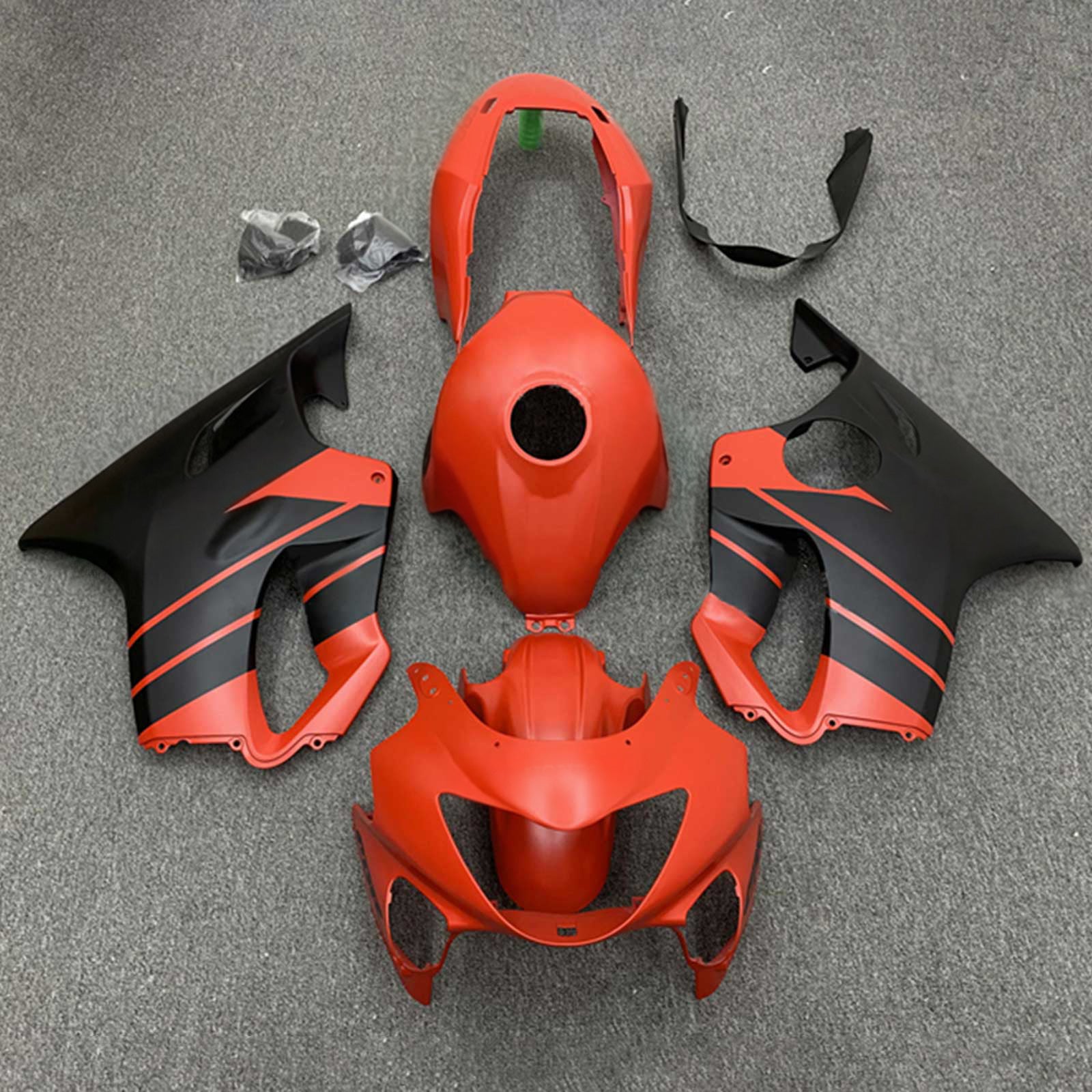 Amotopart Honda CBR600 F4i 2004-2007 Kit carenatura carrozzeria in plastica ABS