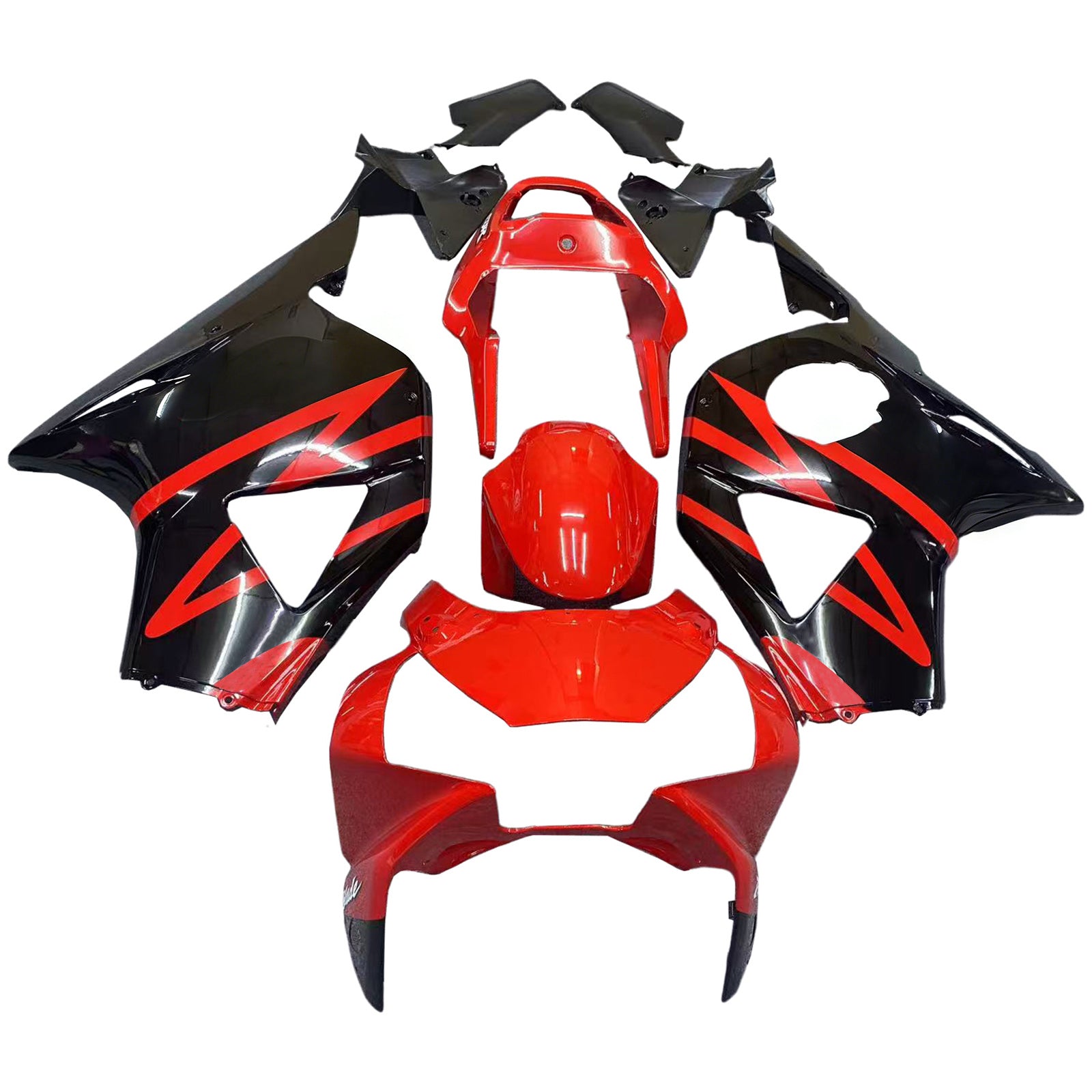 Owiewki Amotopart 2002-2003 Honda CBR 954 RR czerwono-czarne RR Generic