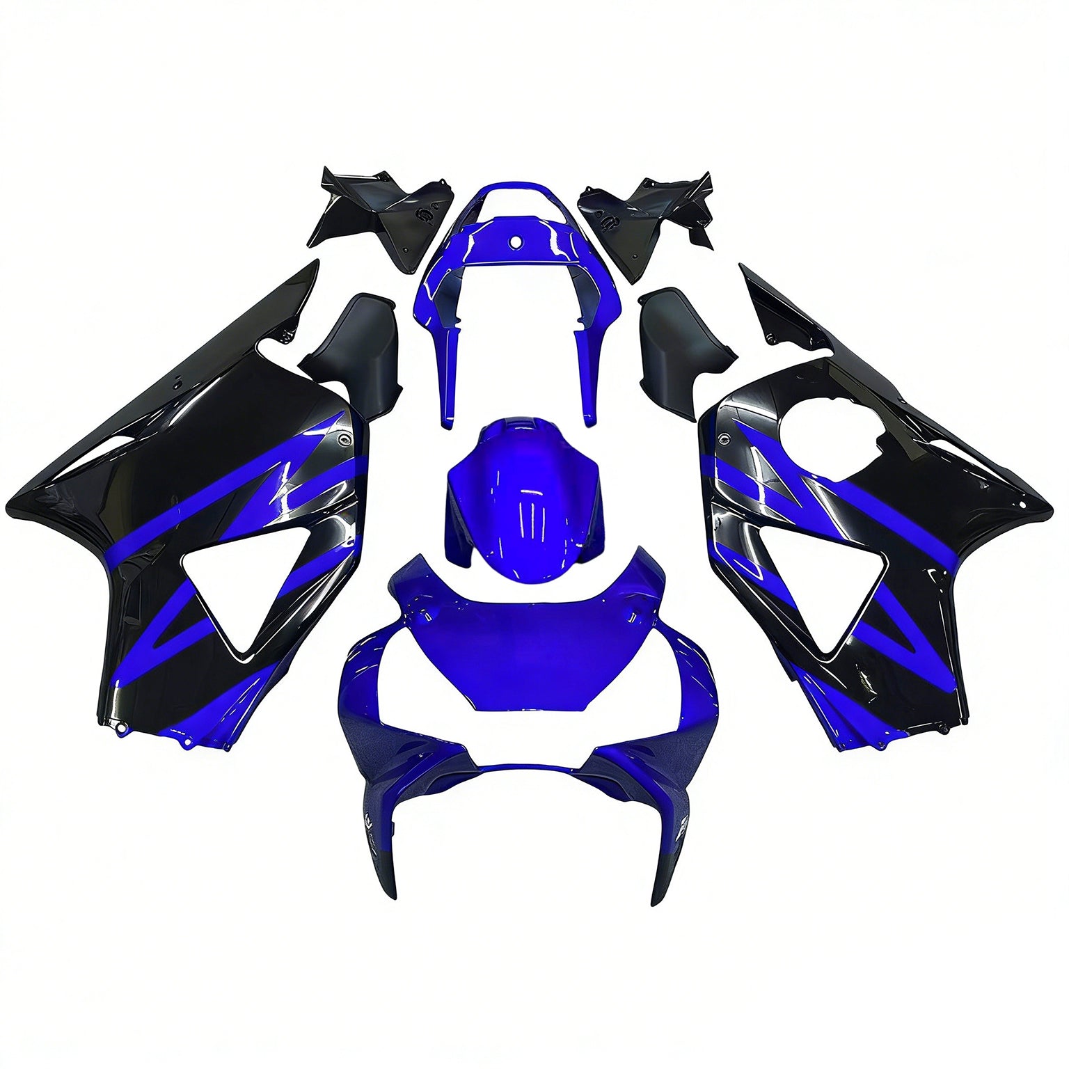 Carenados Amotopart 2002-2003 Honda CBR 954 RR Azul y Negro RR Genérico