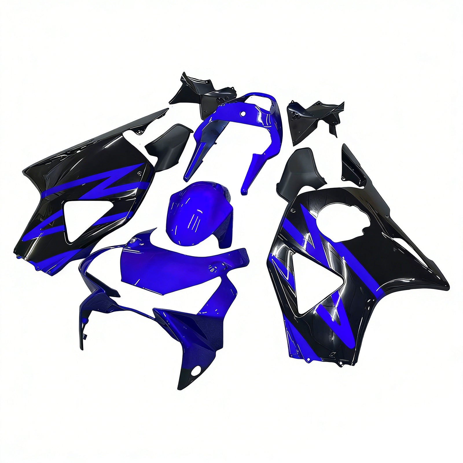 Carenados Amotopart 2002-2003 Honda CBR 954 RR Azul y Negro RR Genérico