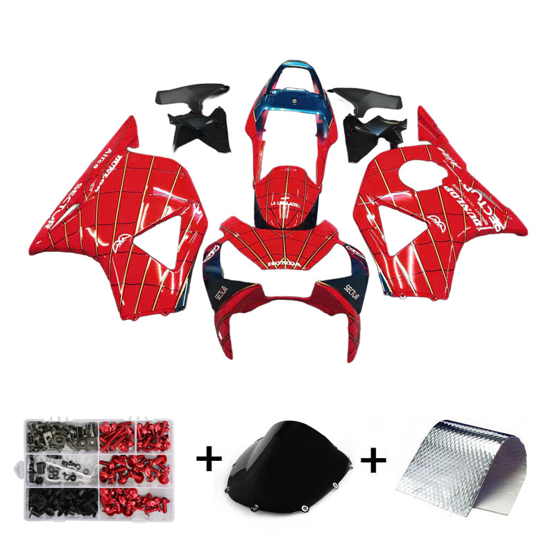 Amotopart Carénages 2002-2003 Honda CBR 954 RR Spider Man RR Générique