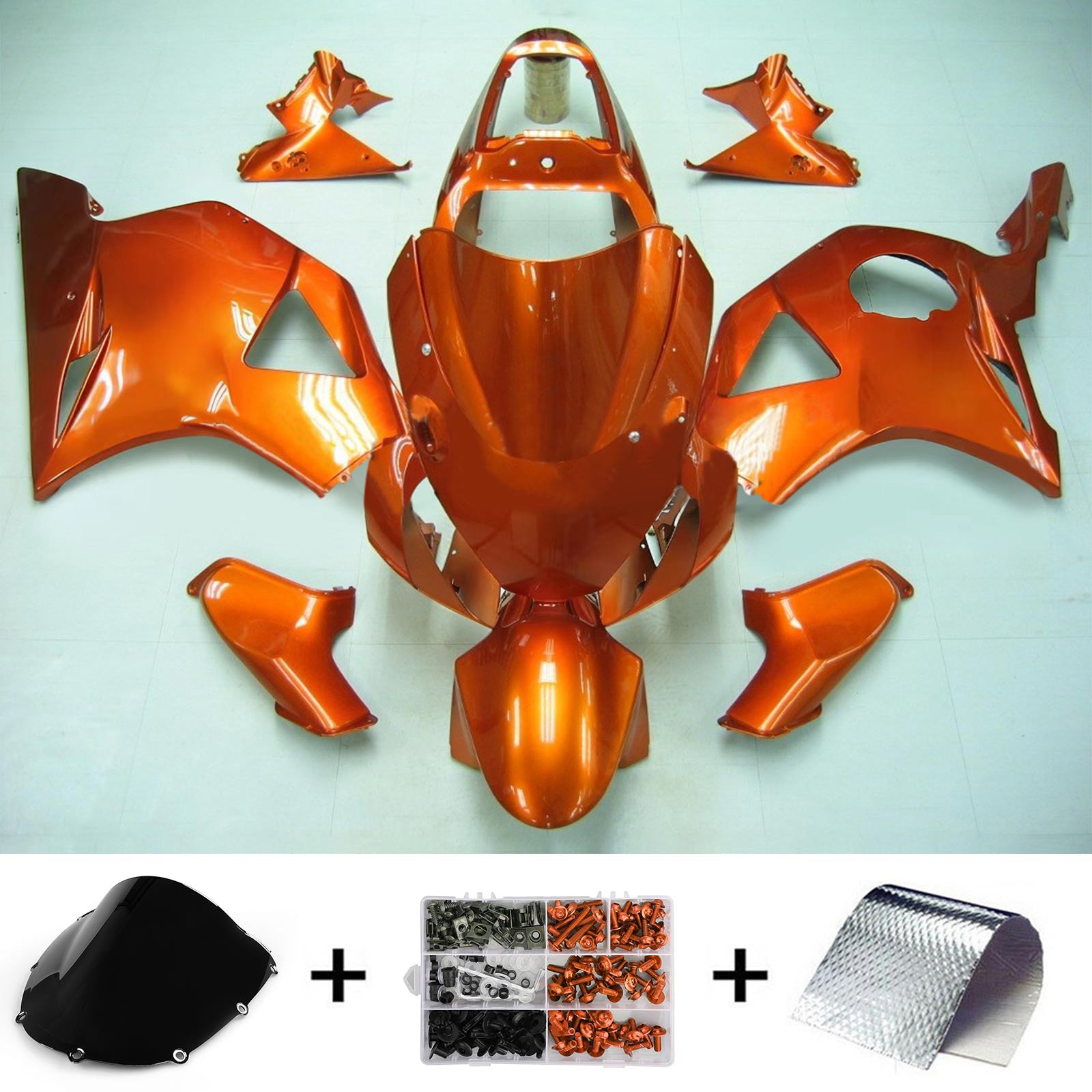 Kit carena Amotopart Honda CBR954 2002-2003