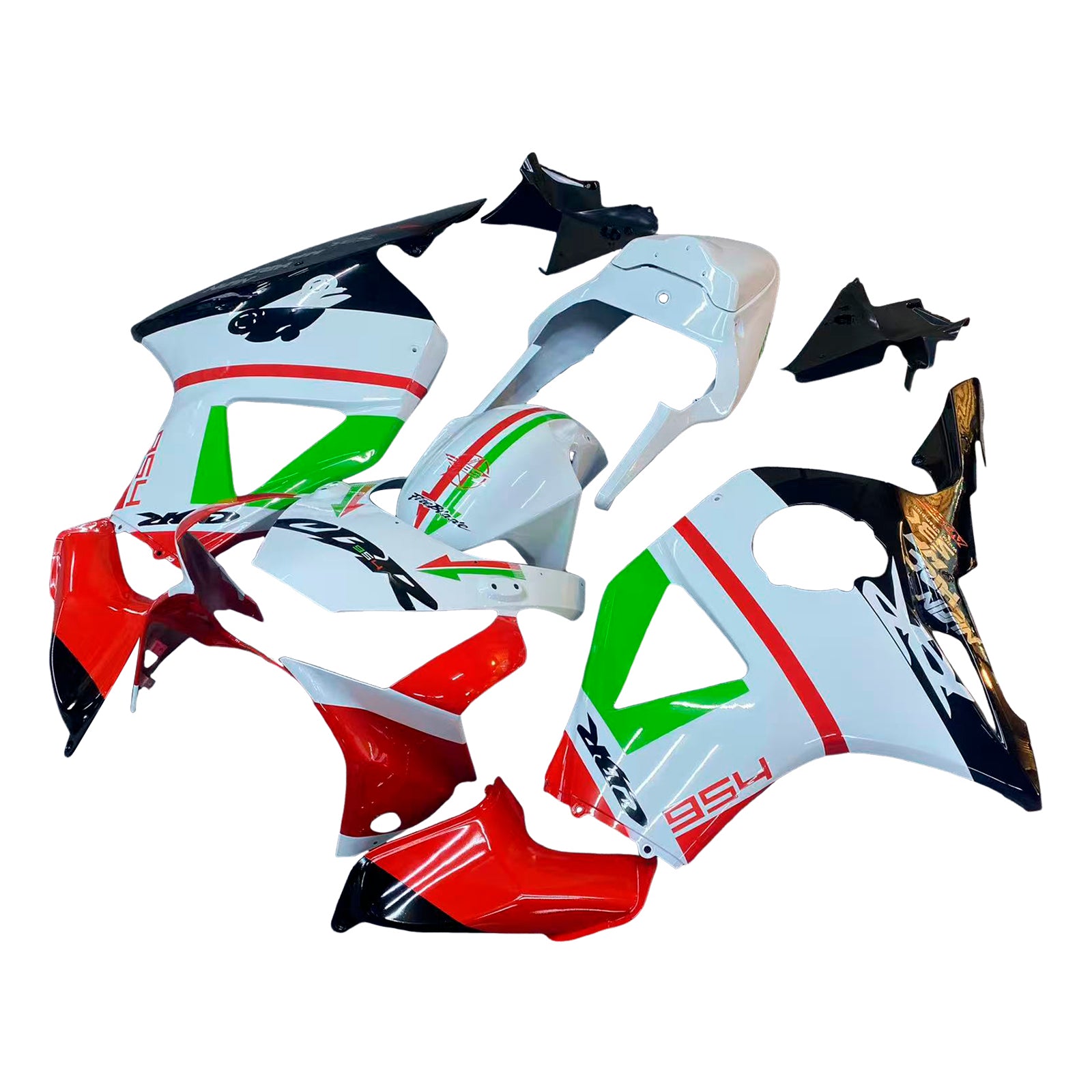 Amotopart Honda CBR954 2002-2003 ABS muovinen korin suojasarja