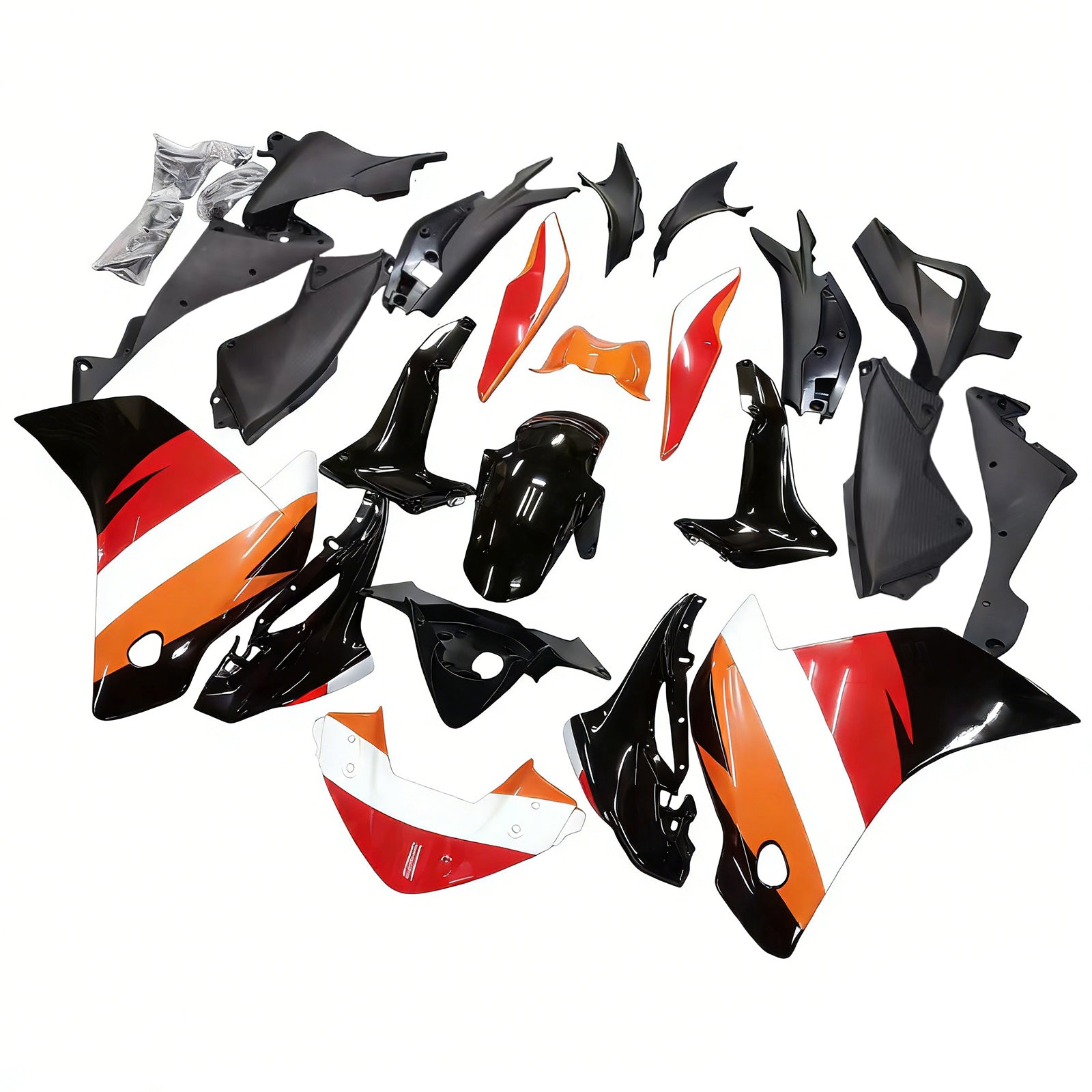 Carénages Amotopart 2011-2015 Honda CBR250R Repsol Orange Generic