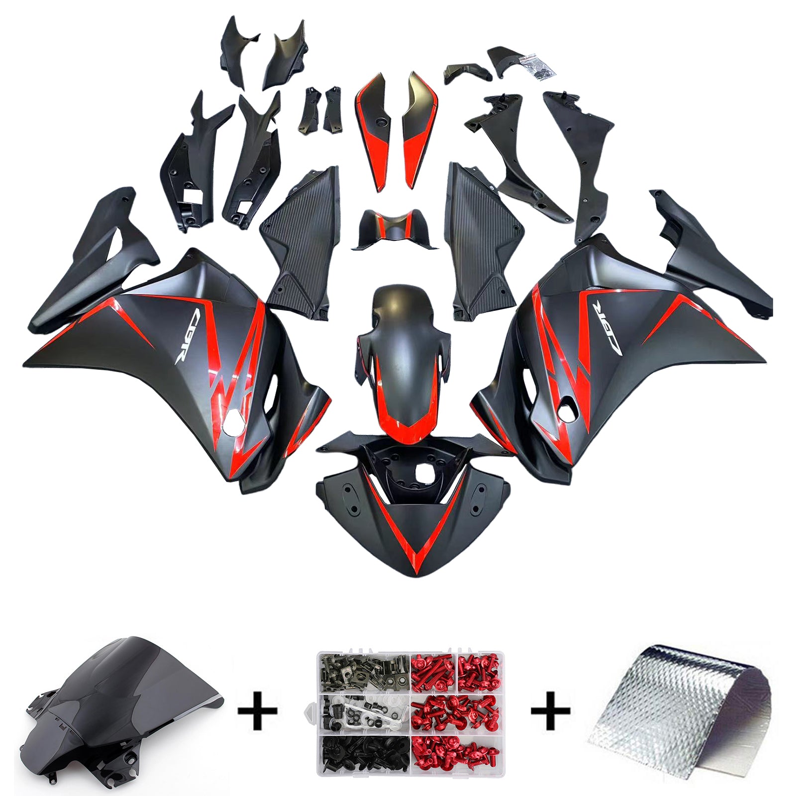 Kit Carenado Inyección Honda CBR250R 2011-2015 Carrocería Plástico ABS