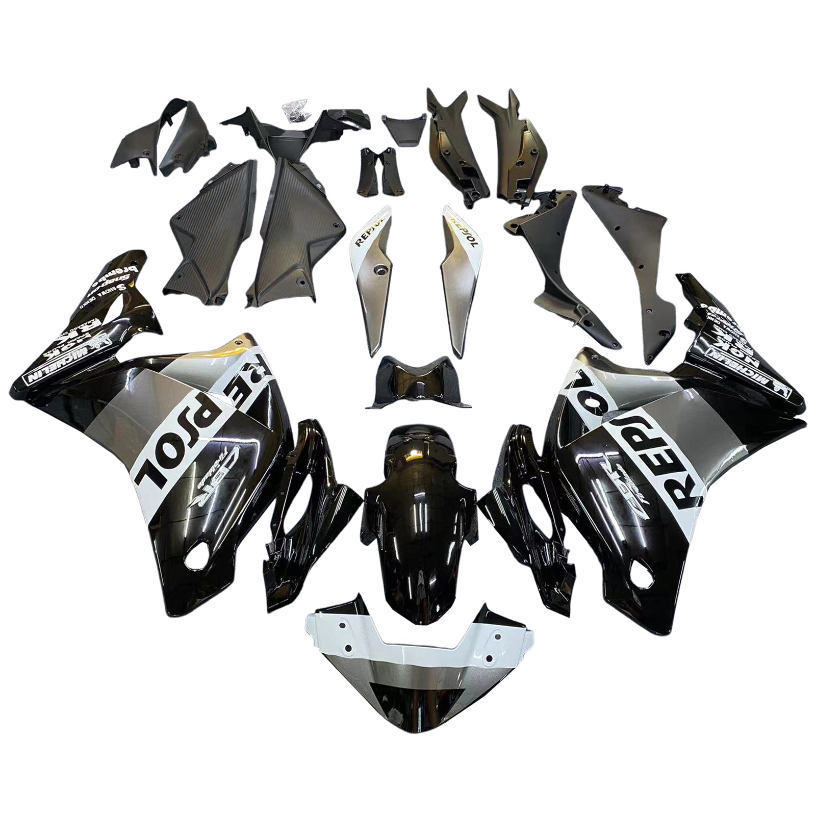 Kit de carénage d'injection Honda CBR250R 2011-2015, carrosserie en plastique ABS