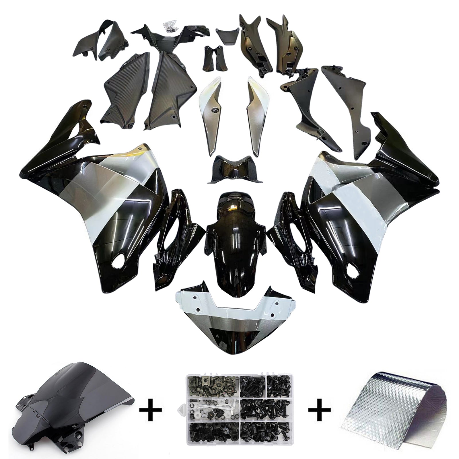 Zestaw owiewek wtryskowych Honda CBR250R 2011-2015 Nadwozie z tworzywa ABS