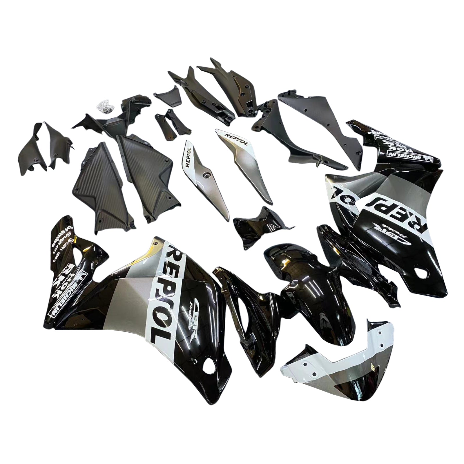 Kit de carénage d'injection Honda CBR250R 2011-2015, carrosserie en plastique ABS