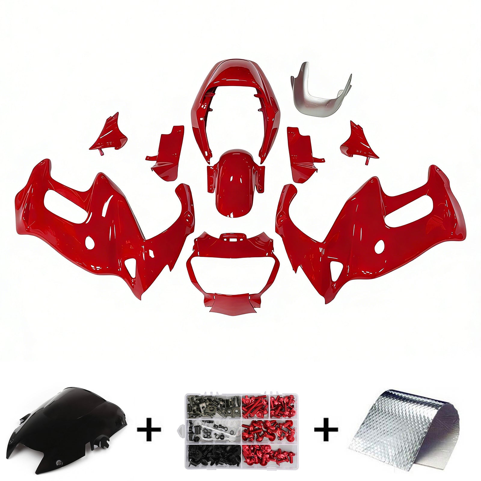 Injectiekuipset Honda VTR1000F 1997-2005, ABS kunststof carrosserie