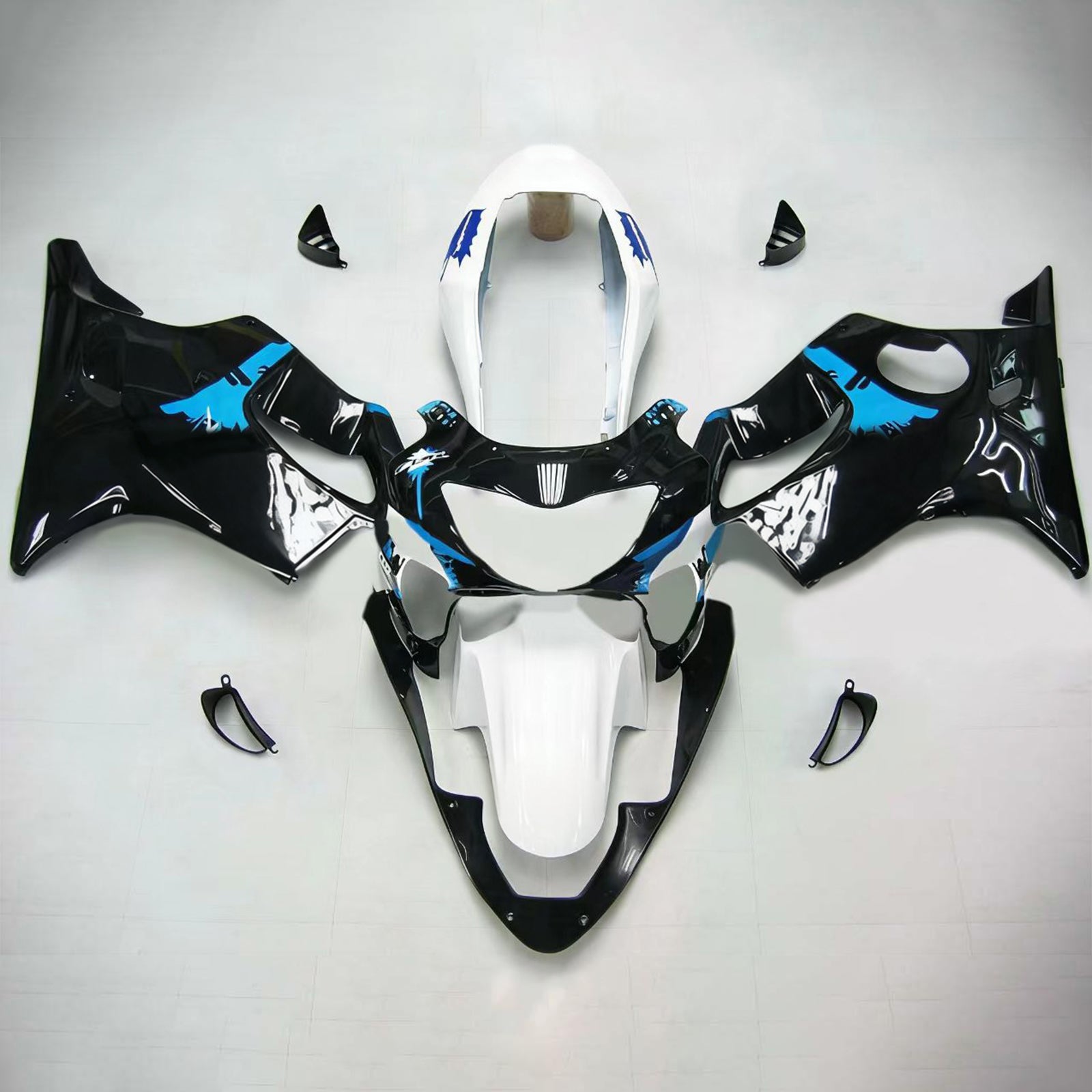 Kit carenatura iniezione carrozzeria in plastica ABS Honda CBR600F4 1999-2000