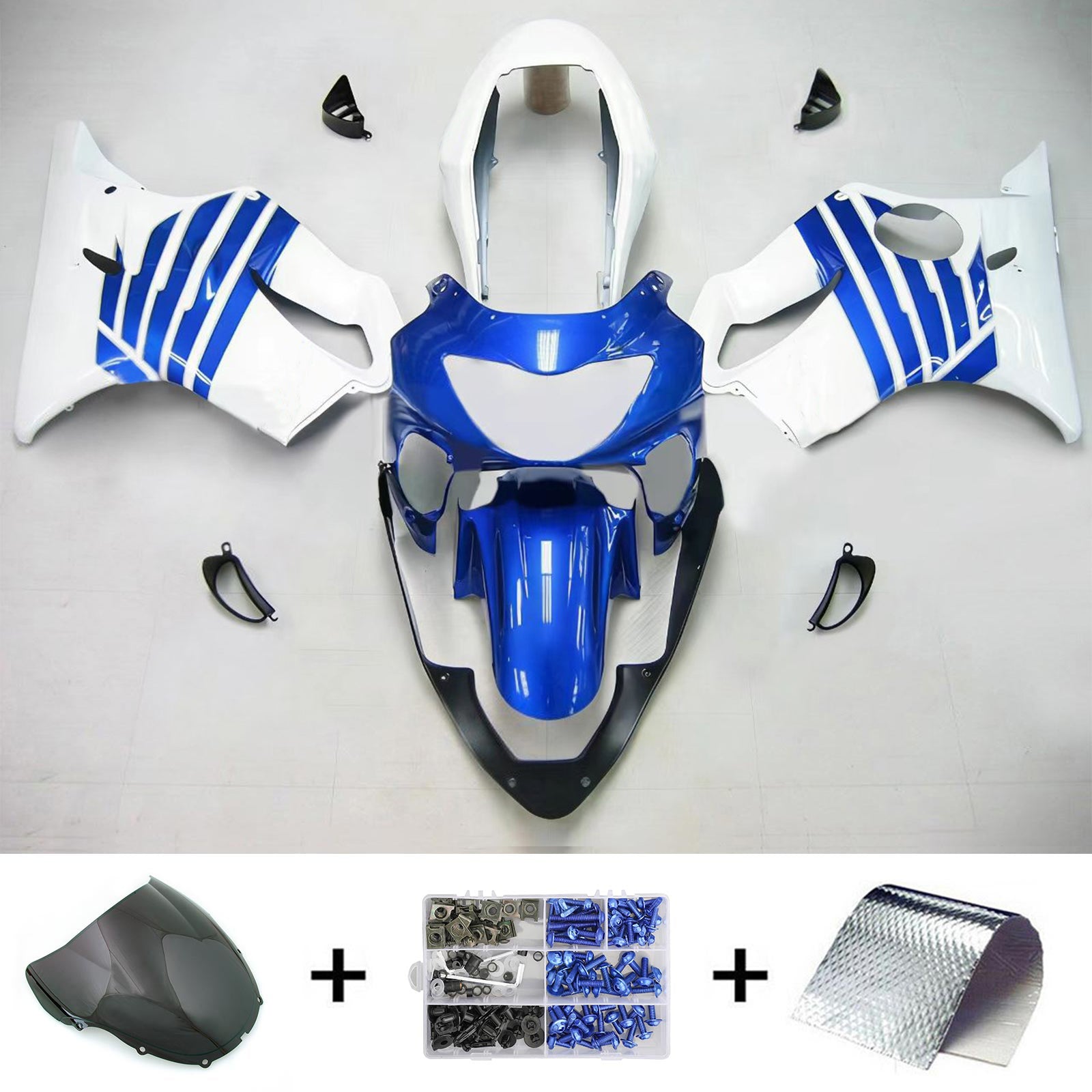 1999-2000 Honda CBR600F4 Abs muovinen korin ruiskutussuojasarja