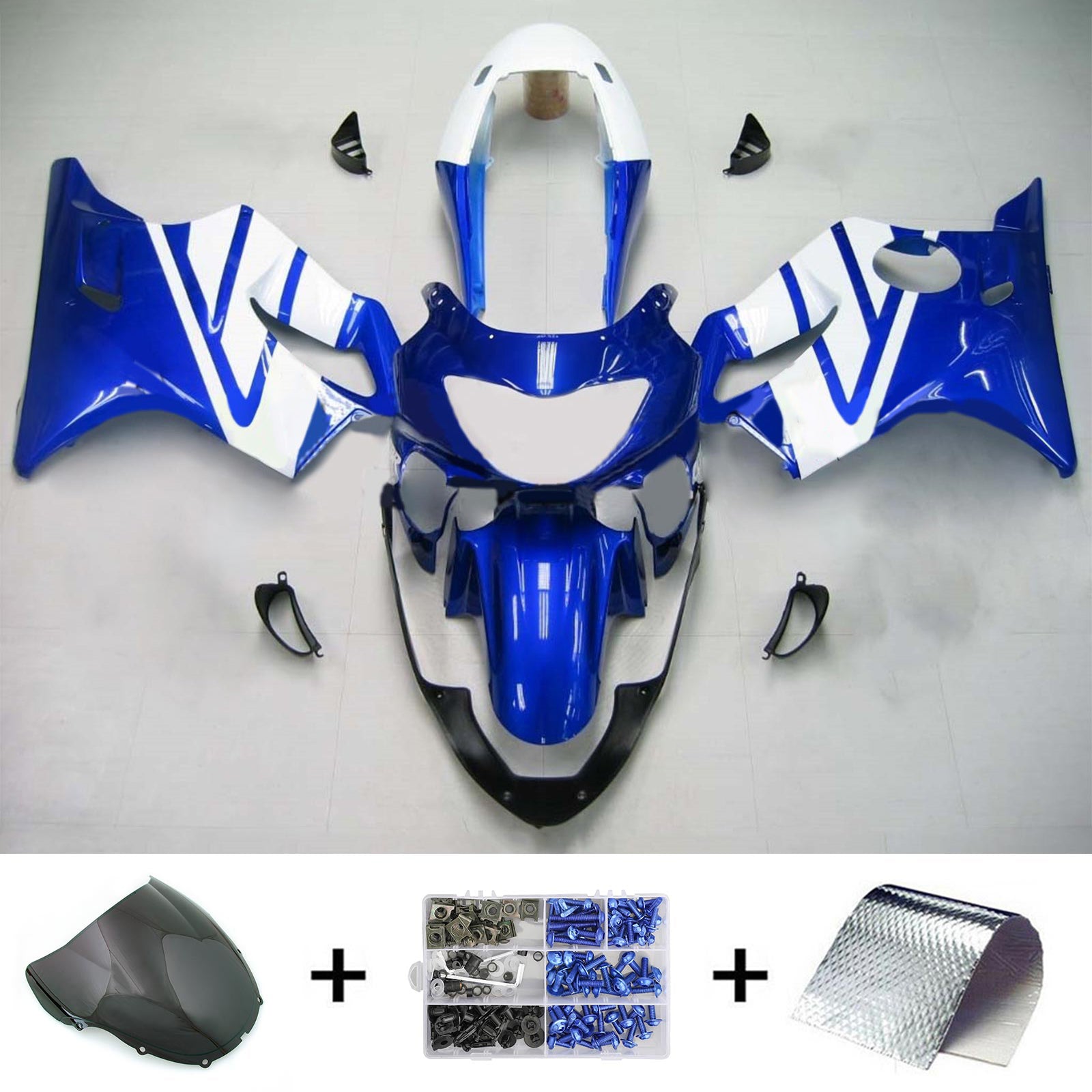 1999-2000 Honda CBR600F4 Abs muovinen korin ruiskutussuojasarja