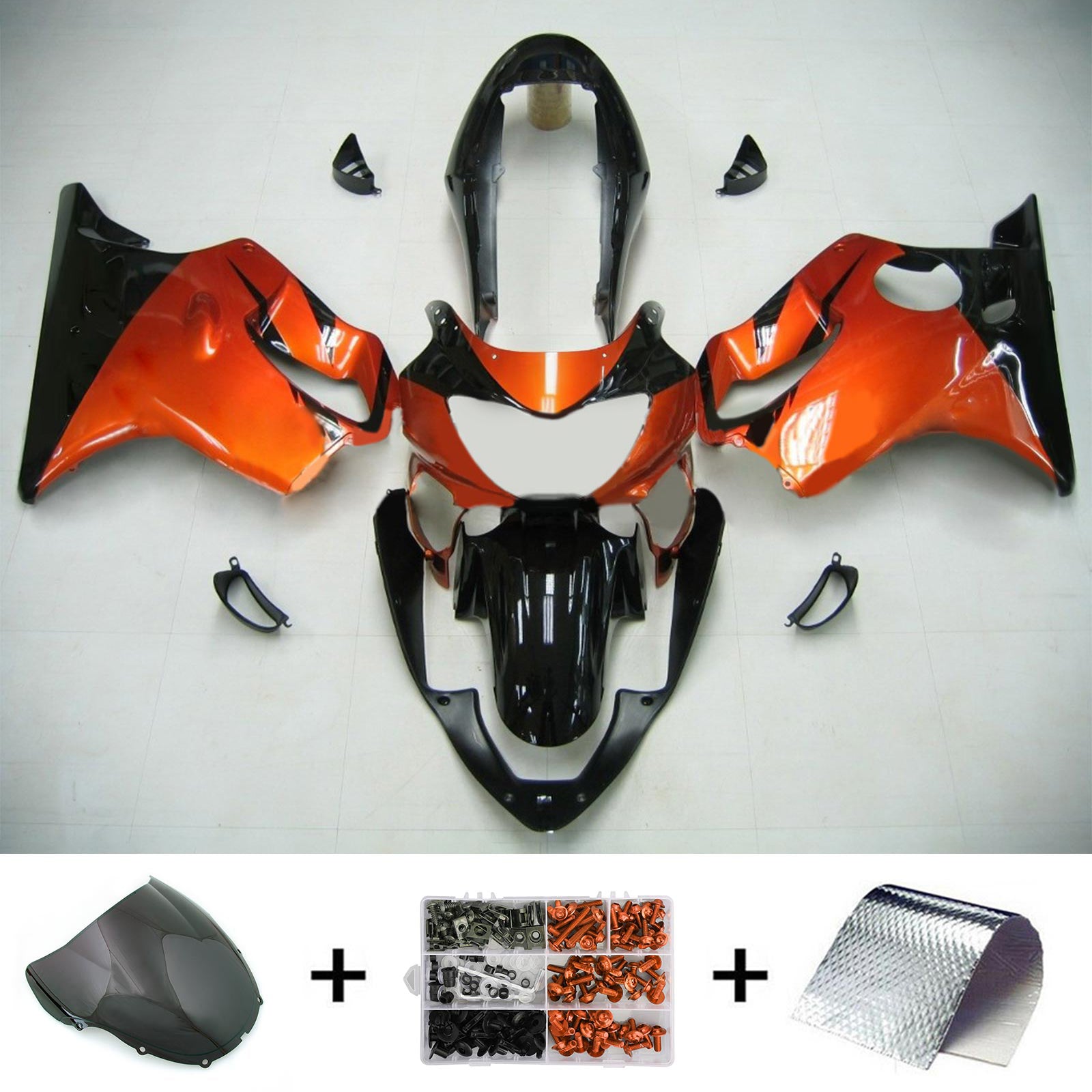 1999-2000 Honda CBR600F4 Abs muovinen korin ruiskutussuojasarja