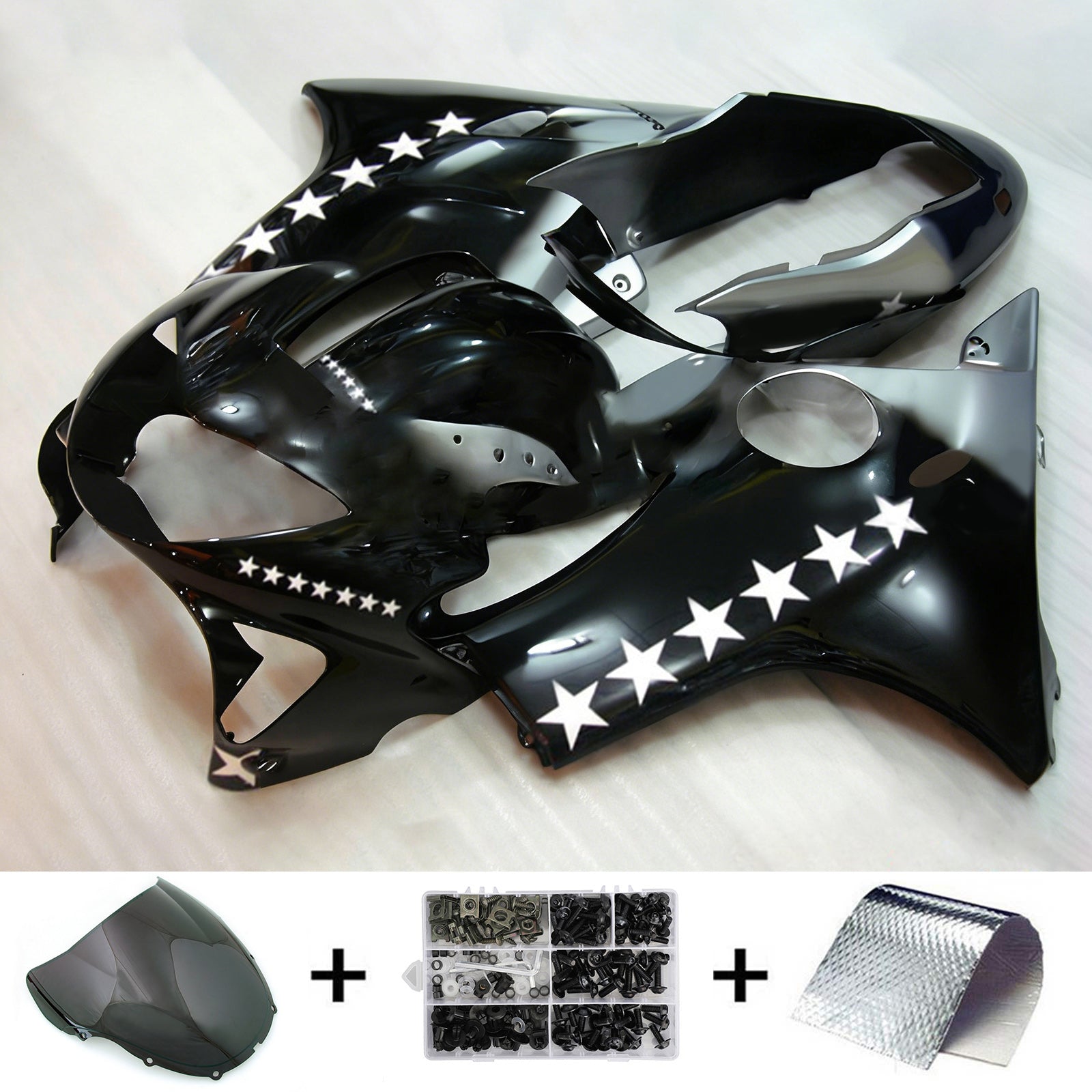 Kit de carenado de inyección Bodywork ABS para Honda CBR600 F4 1999-2000