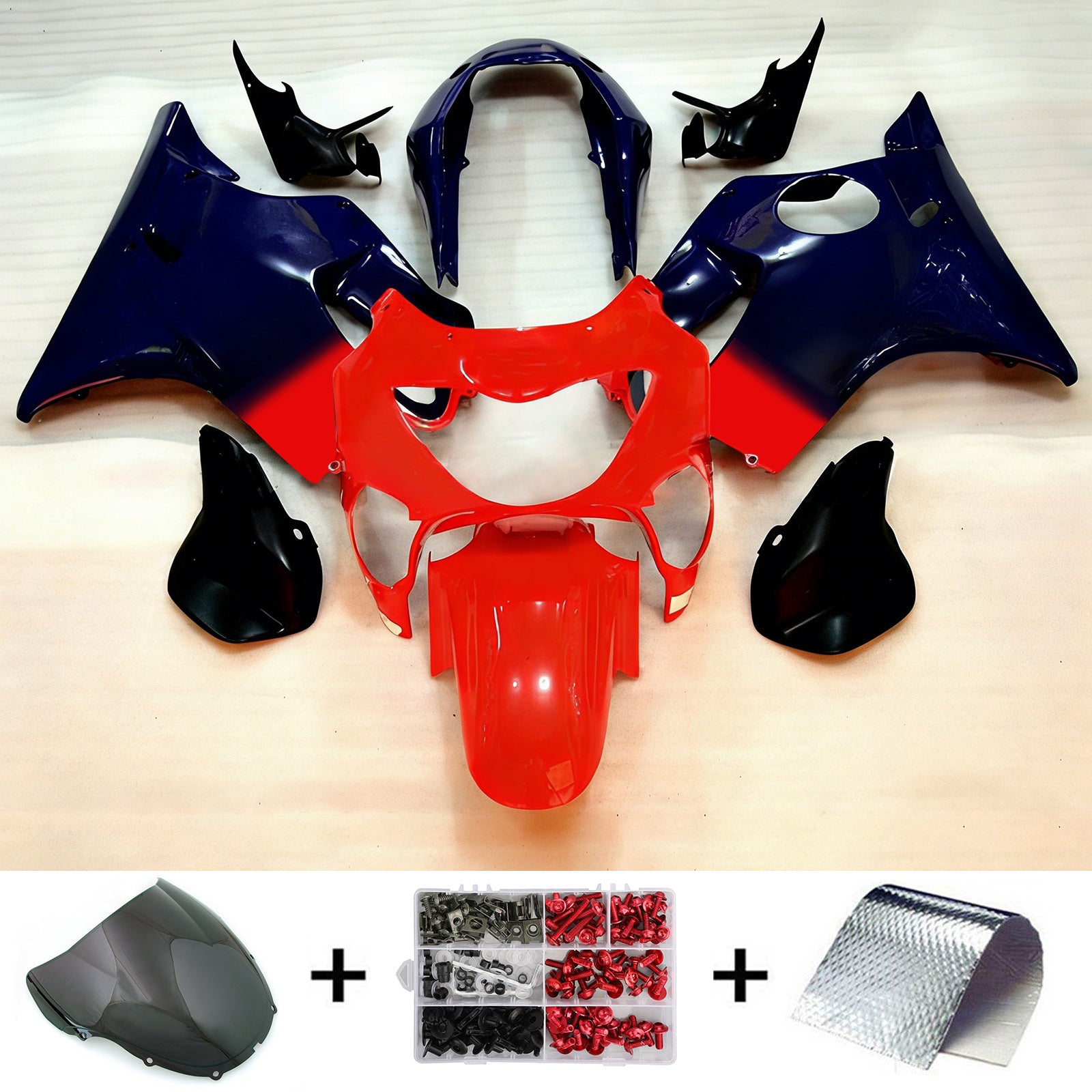 Injekcijski komplet za karoserijo plastični abs za Honda CBR600 F4 1999-2000