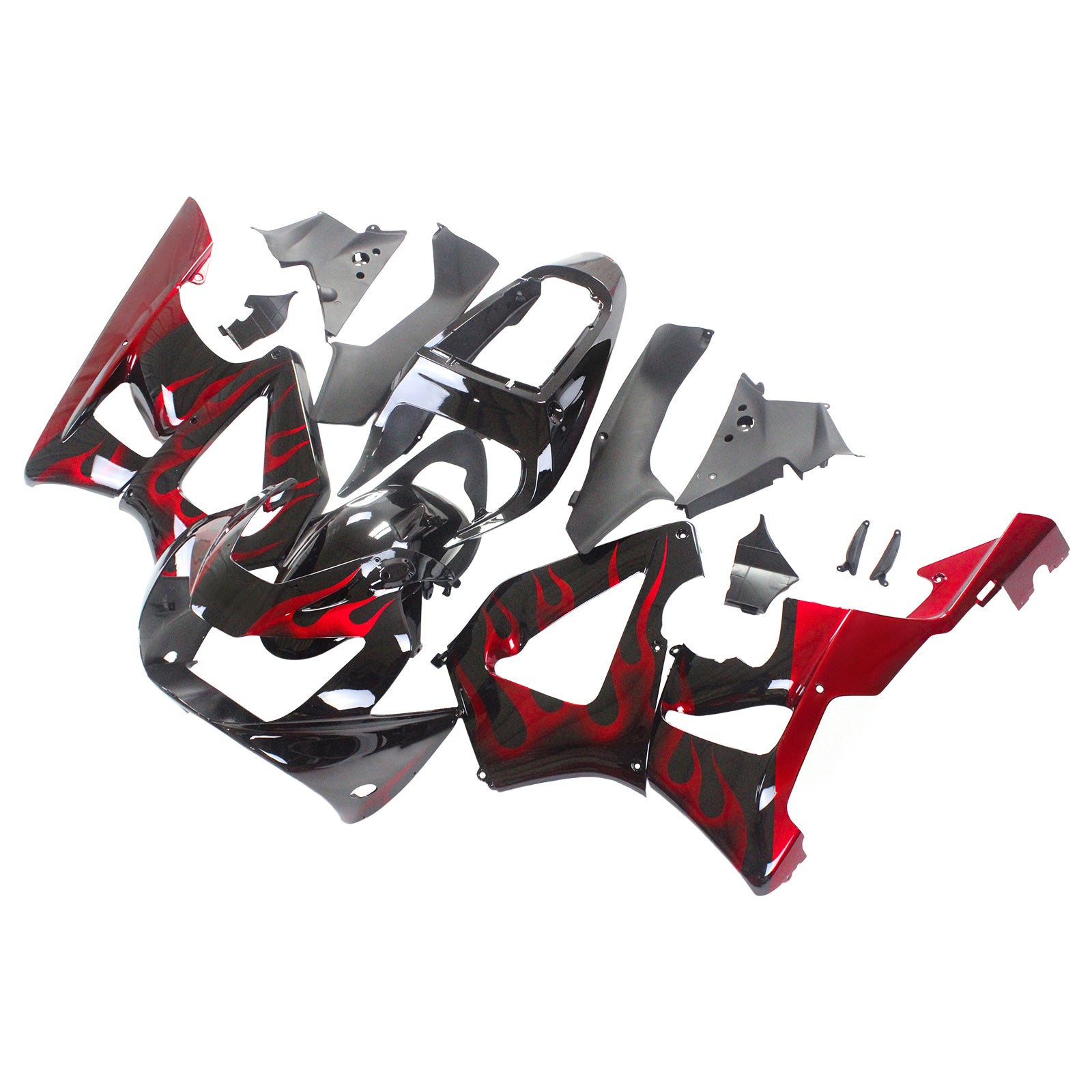 2000-2001 Honda CBR929RR Ruiskutussuojasarja Kori Abs Muovi