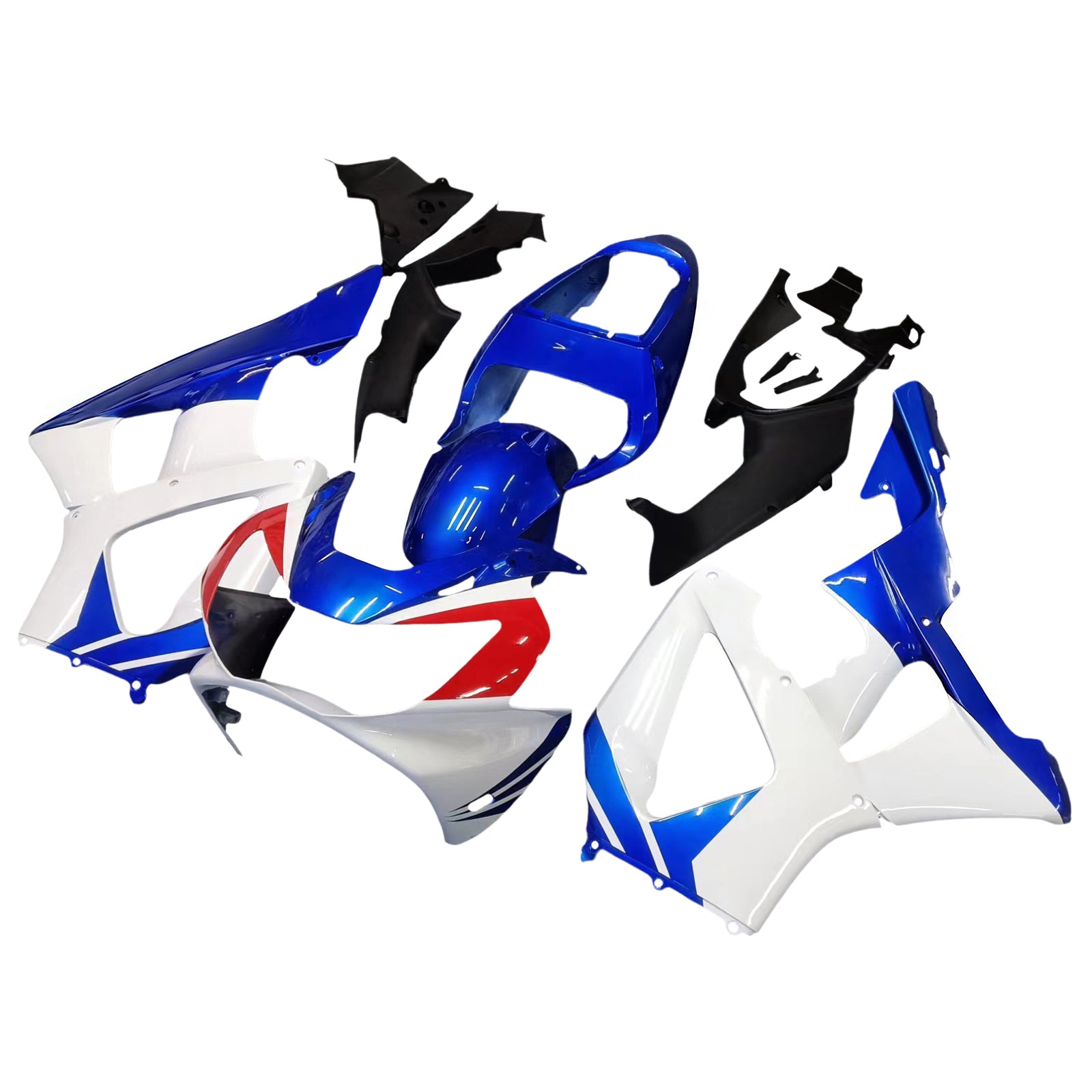 2000-2001 Honda CBR929RR Ruiskutussuojasarja Kori Abs Muovi