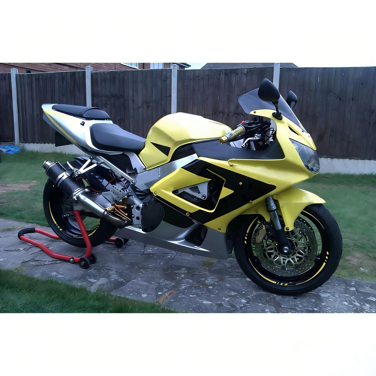 2000-2001 Honda CBR929RR Kit de carénage d'injection Bodywork Abs en plastique
