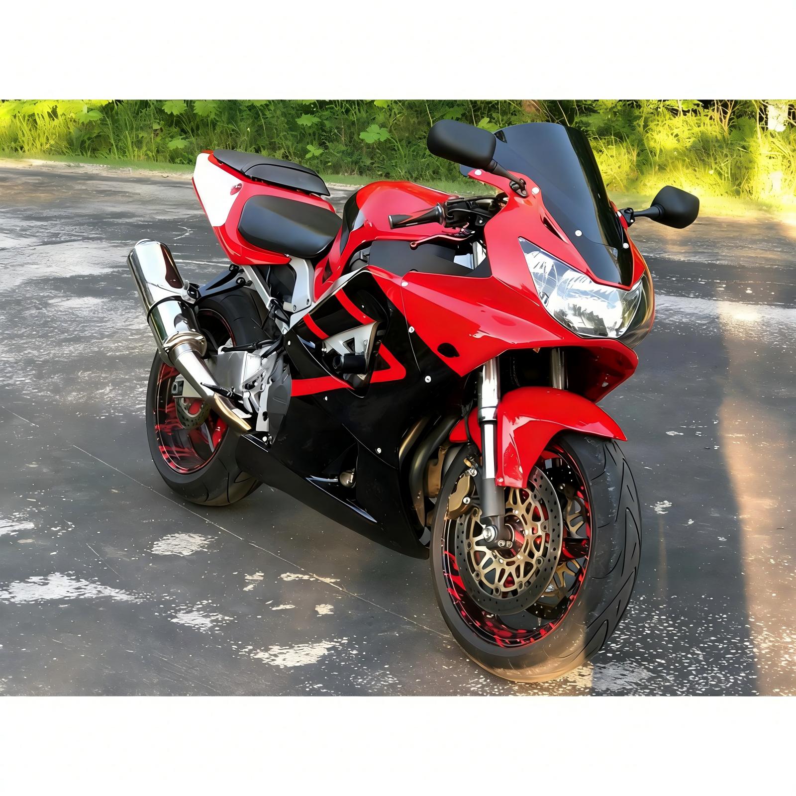 2000-2001 Honda CBR929RR Ruiskutussuojasarja Kori Abs Muovi