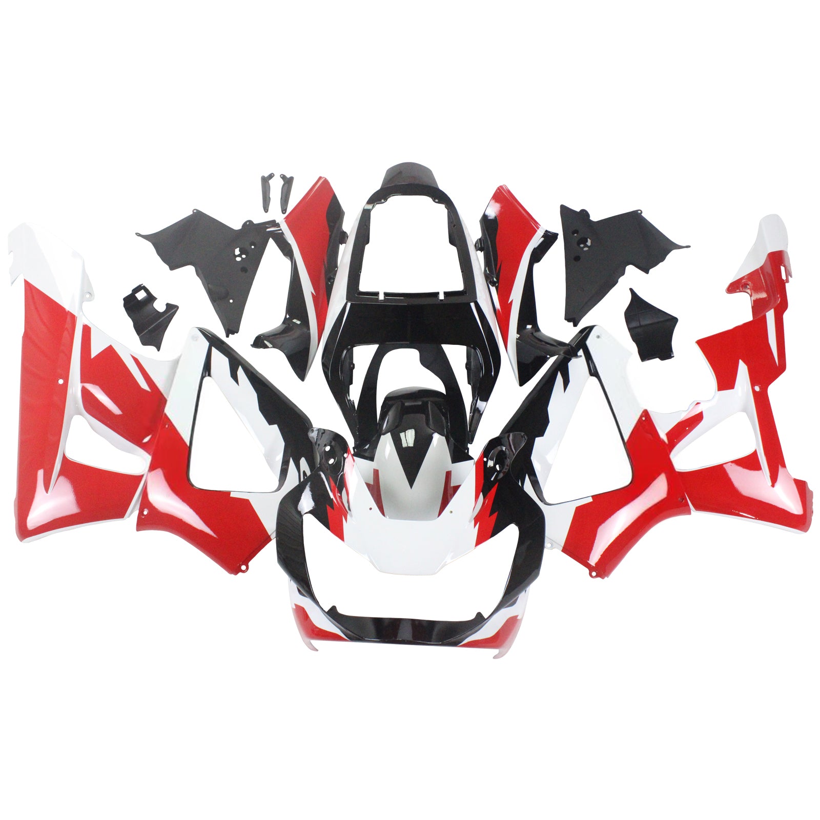 2000-2001 Honda CBR929RR Ruiskutussuojasarja Kori Abs Muovi