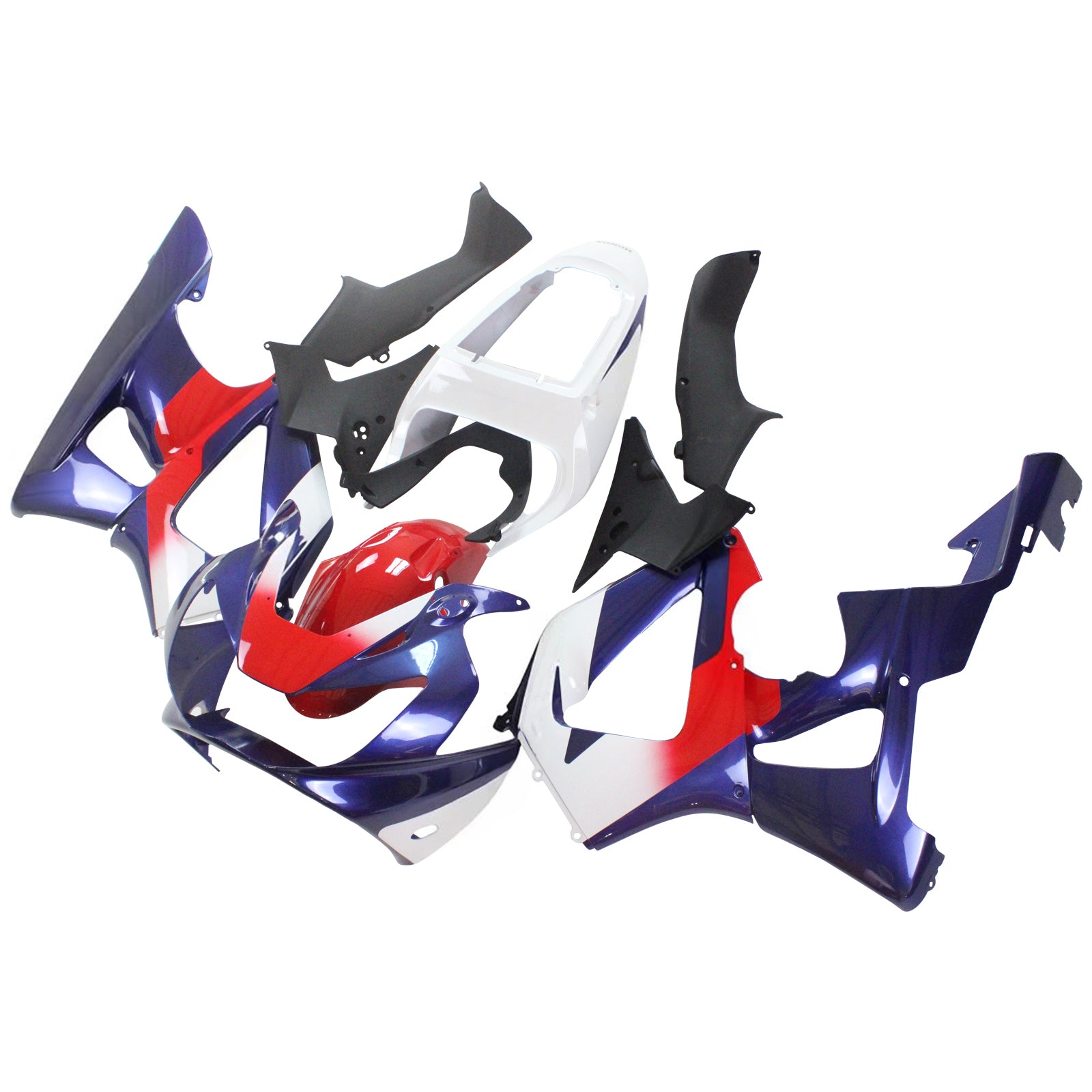 2000-2001 Honda CBR929RR Ruiskutussuojasarja Kori Abs Muovi