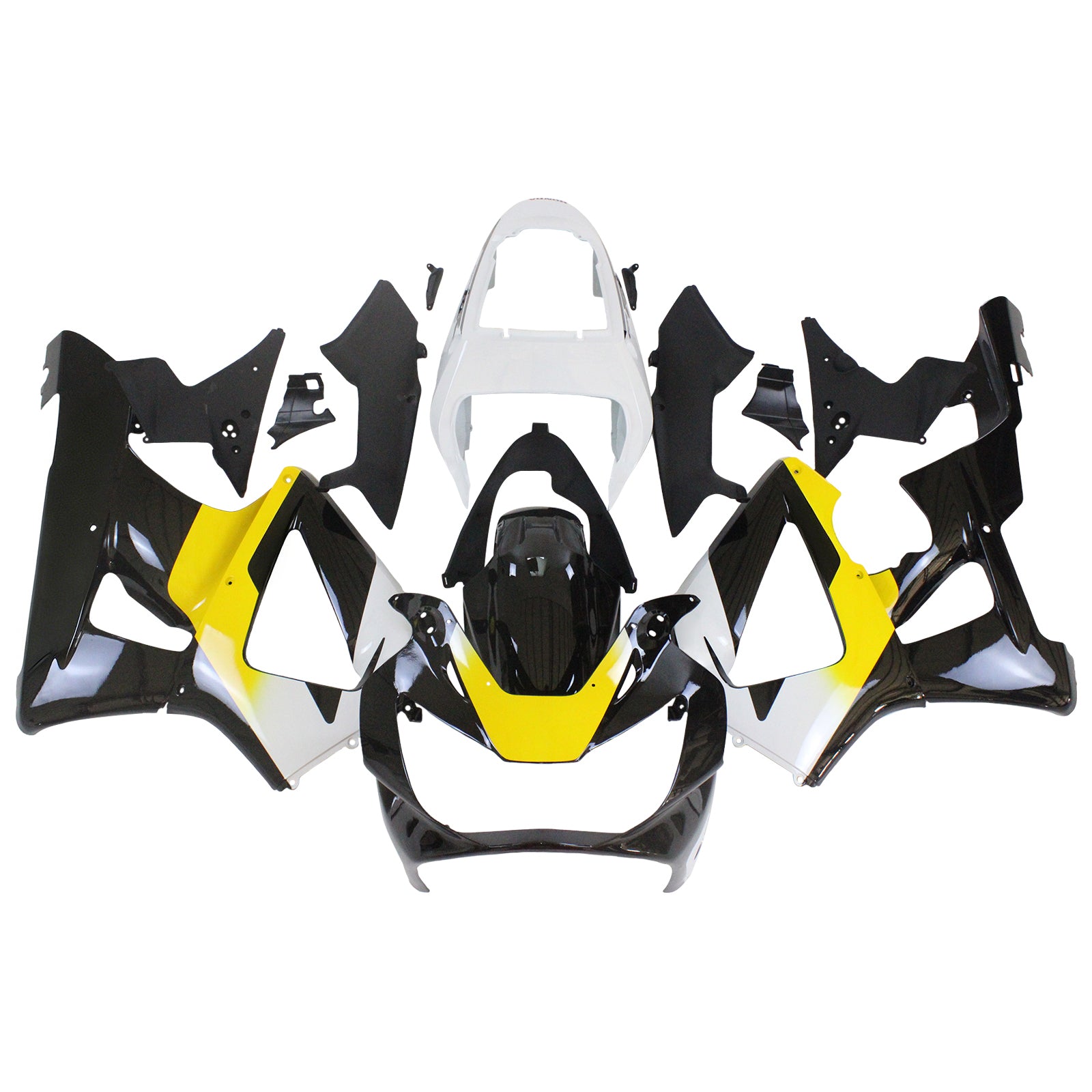 2000-2001 Honda CBR929RR Ruiskutussuojasarja Kori Abs Muovi