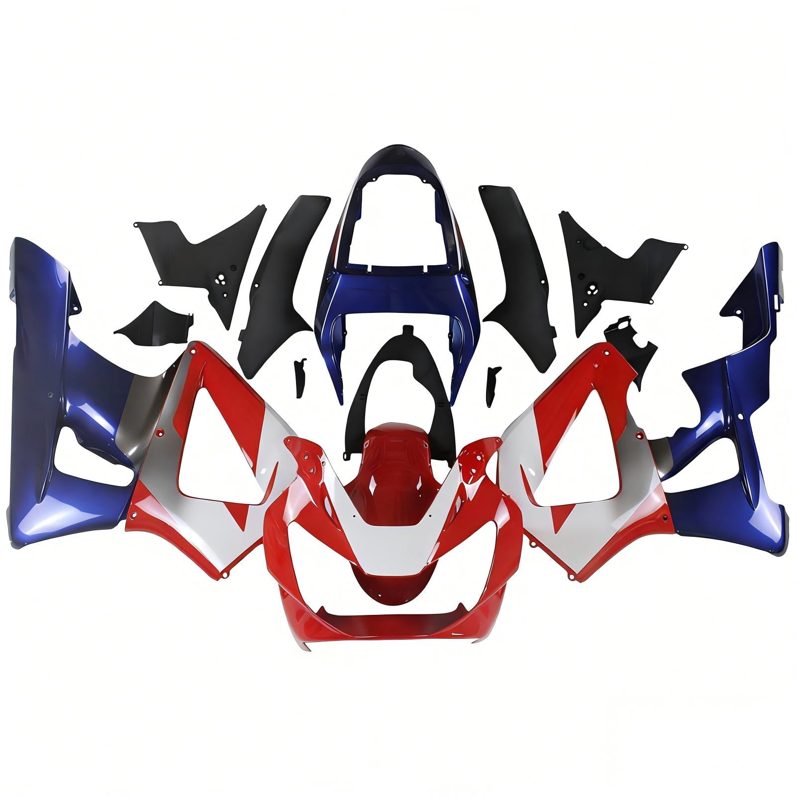 2000-2001 Honda CBR929RR Kit de carénage d'injection Bodywork Abs en plastique