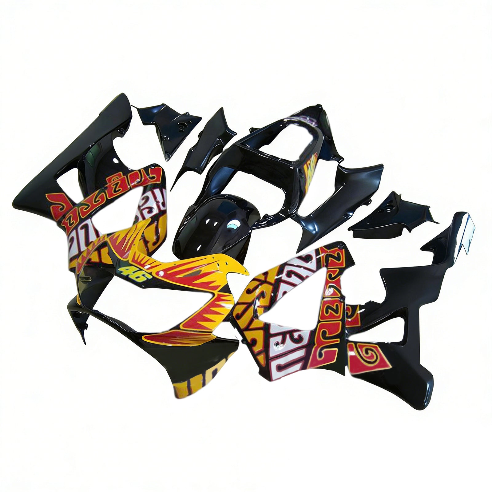 2000-2001 Honda CBR929RR ABS kunststof carrosserie-injectiekuipset