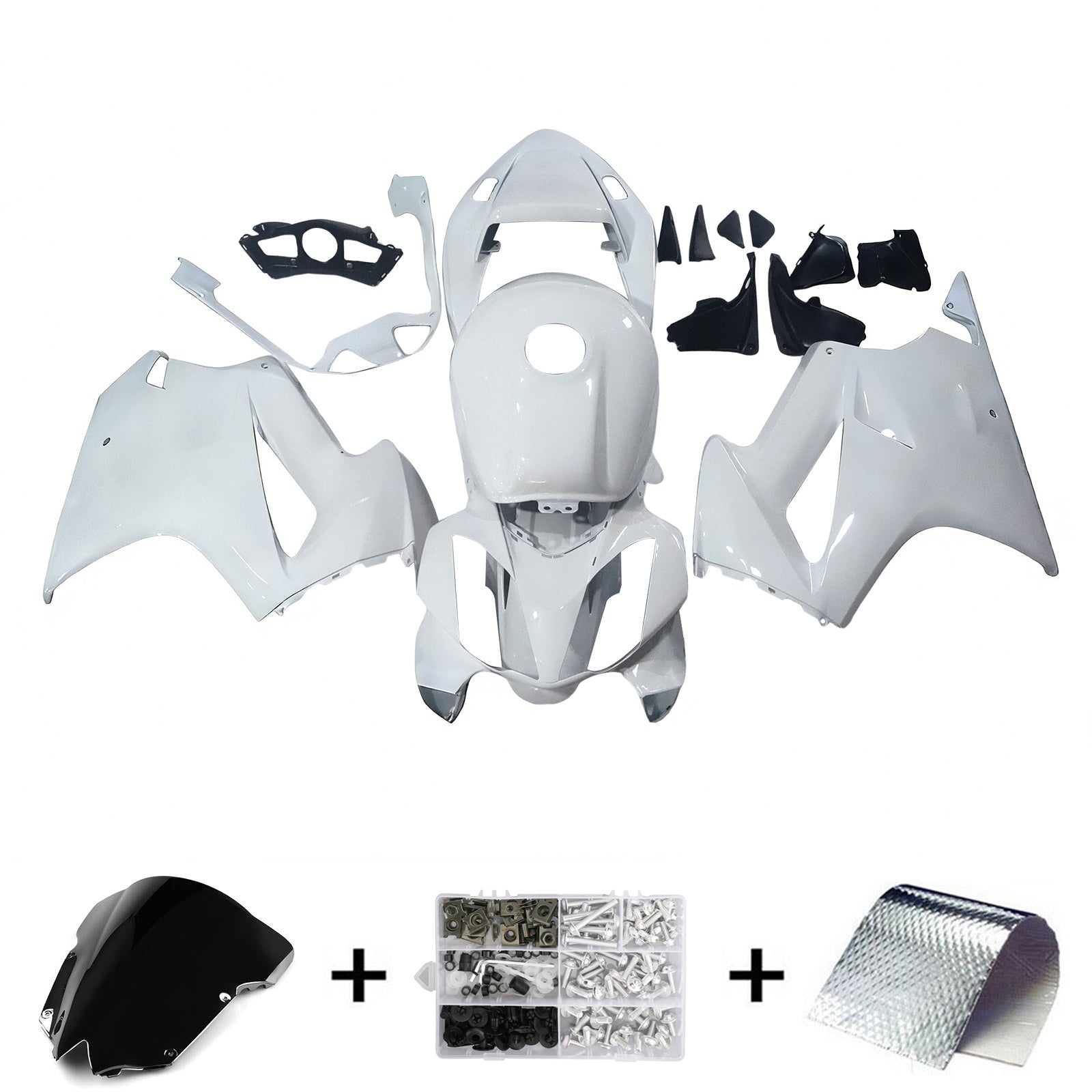 Amotopart Honda VFR800 2002-2012 Carrosserie For Plastics ABS