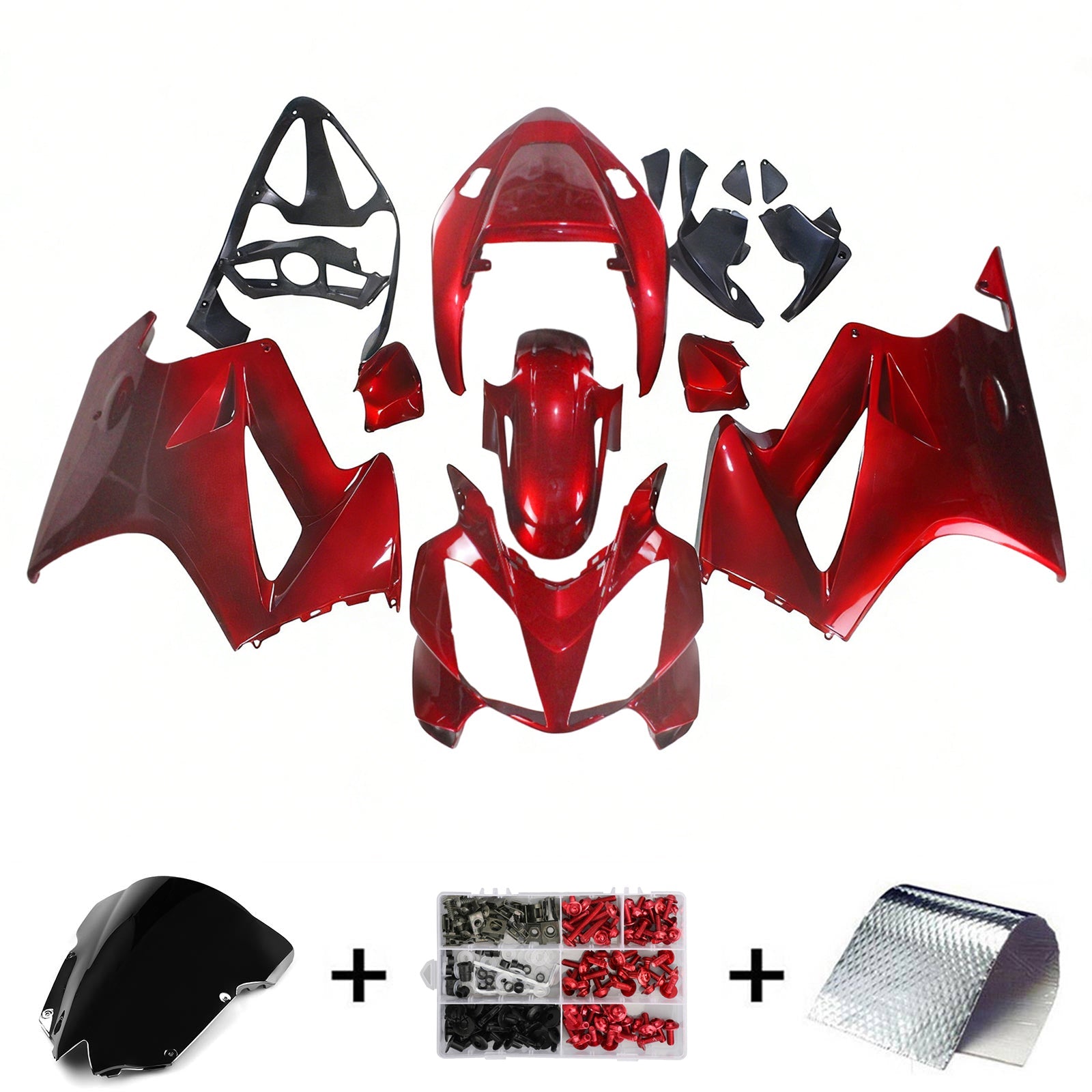 Amotopart Honda VFR800 2002-2012 ABS muovinen korin suoja