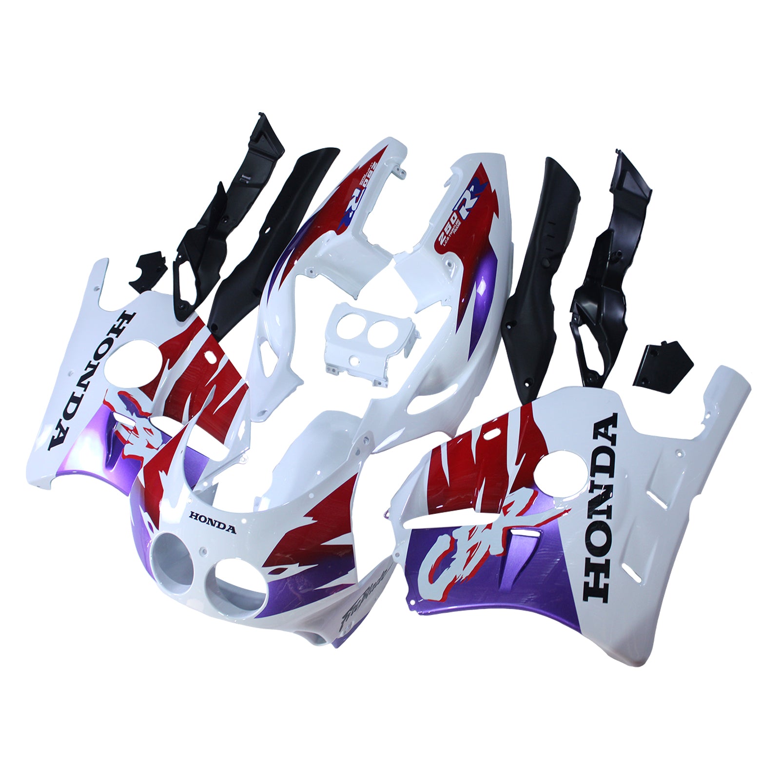 1990-1998 Honda CBR250RR MC22 Zestaw owiewek wtryskowych z tworzywa sztucznego Abs