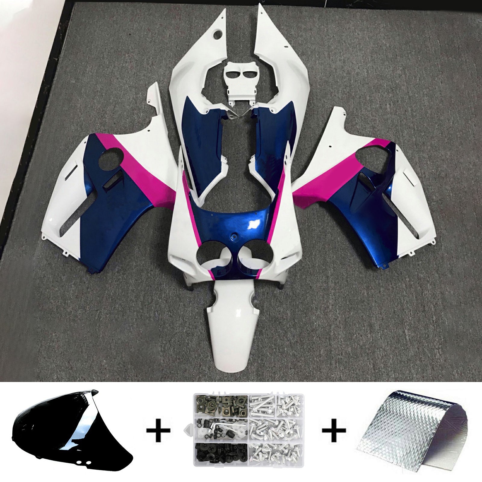 Kit de carenado de inyección Bodywork ABS para Honda CBR250RR MC22 1990-1998