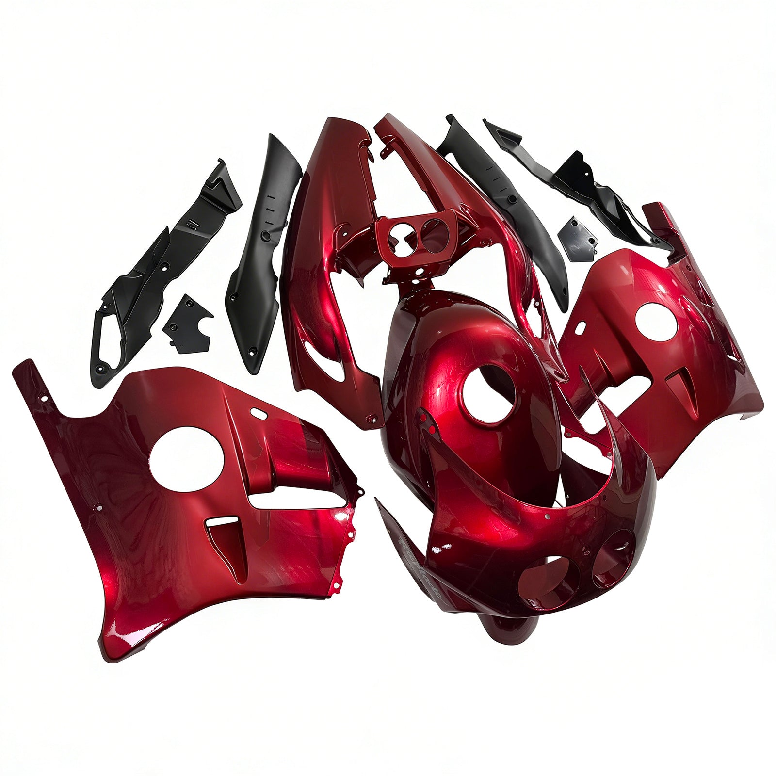 1990-1998 Honda CBR250RR MC22 Kit de carénage d'injection carrosserie plastique ABS