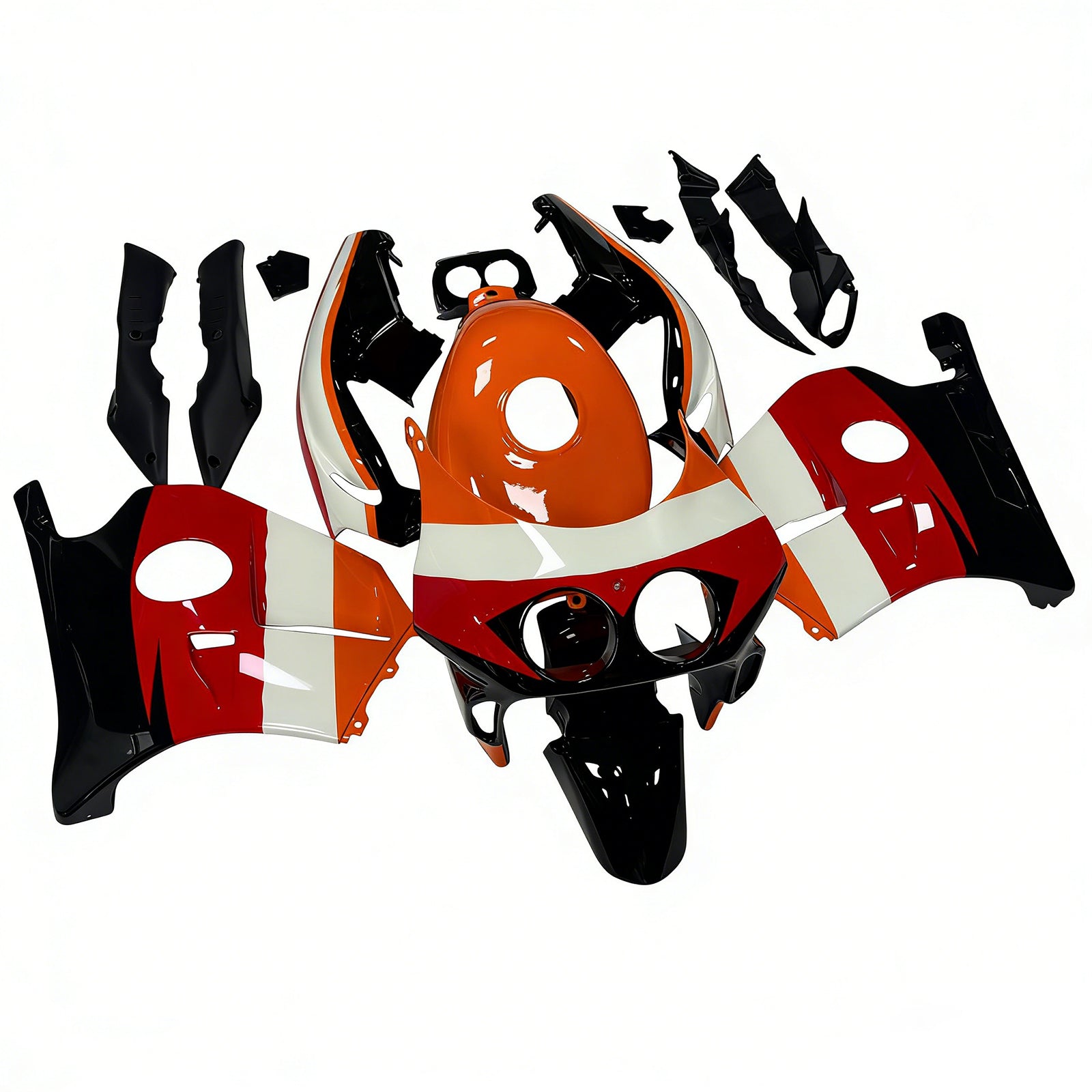 1990-1998 Honda CBR250RR MC22 injectiekuipset ABS kunststof carrosserie