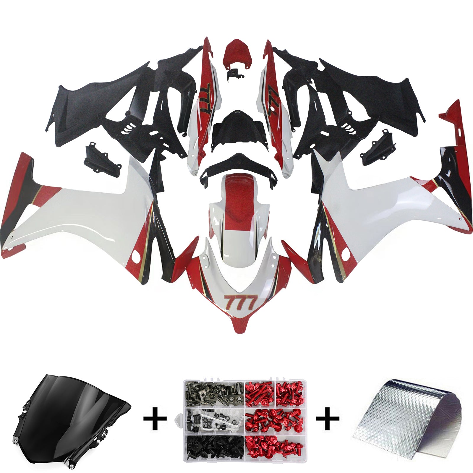 Kit de carenado de inyección Bodywork ABS para Honda CBR500R 2013-2015