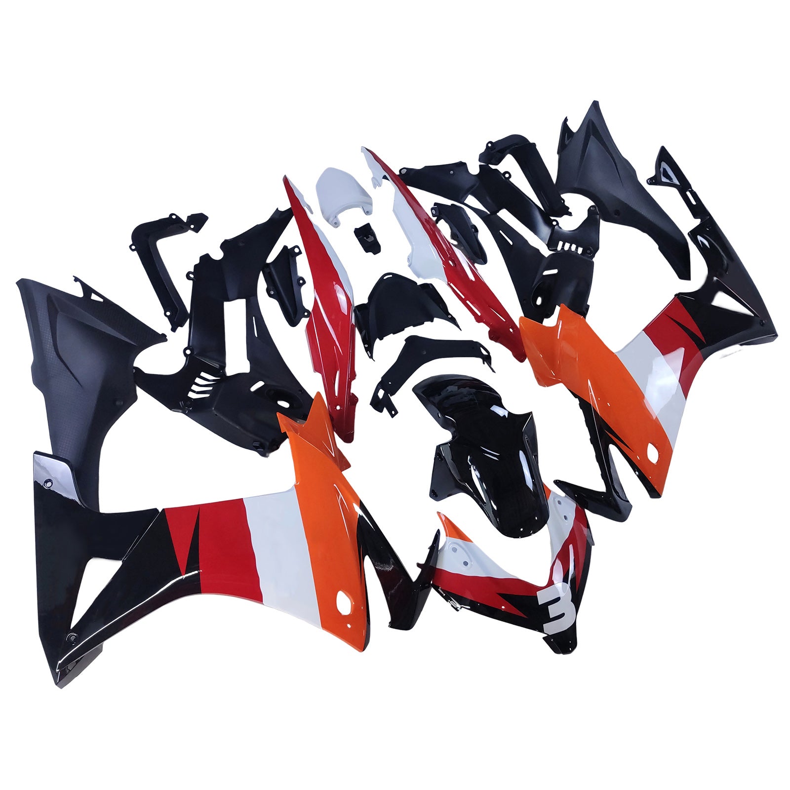 Kit de carenado de plástico ABS para Honda CBR500R 2013-2015