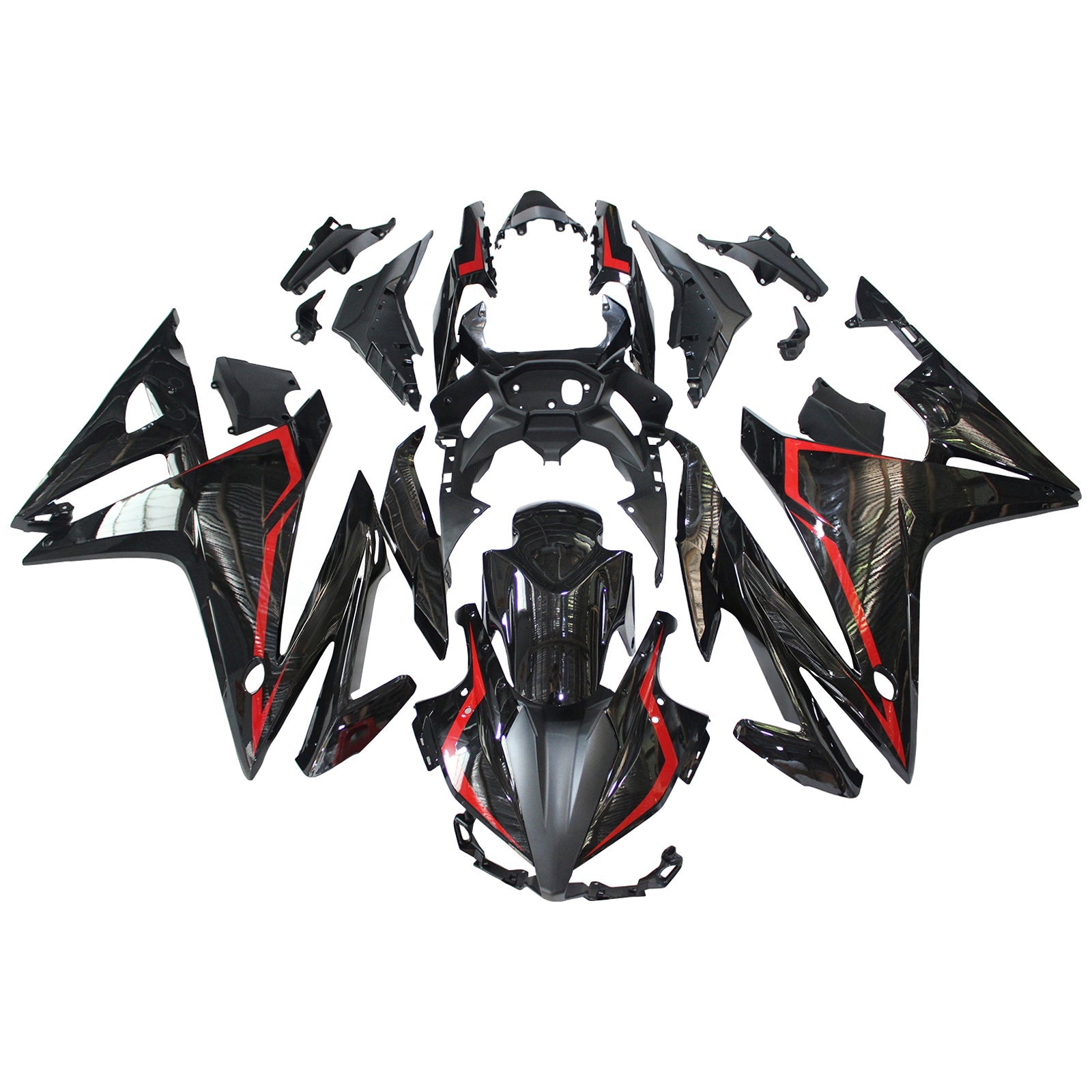 Injectiekuipset Honda CBR500R 2016-2018 ABS kunststof carrosserie