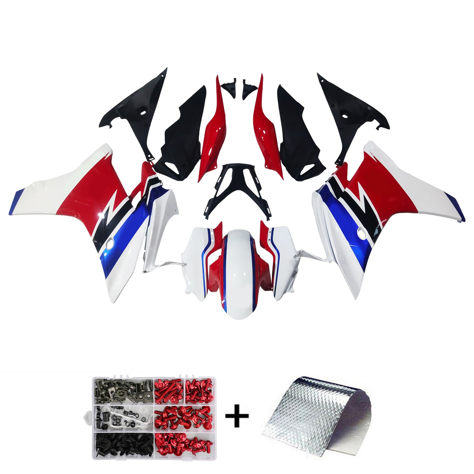 Zestaw owiewek do nadwozia z tworzywa ABS Amotopart Honda CBR600F 2011-2013