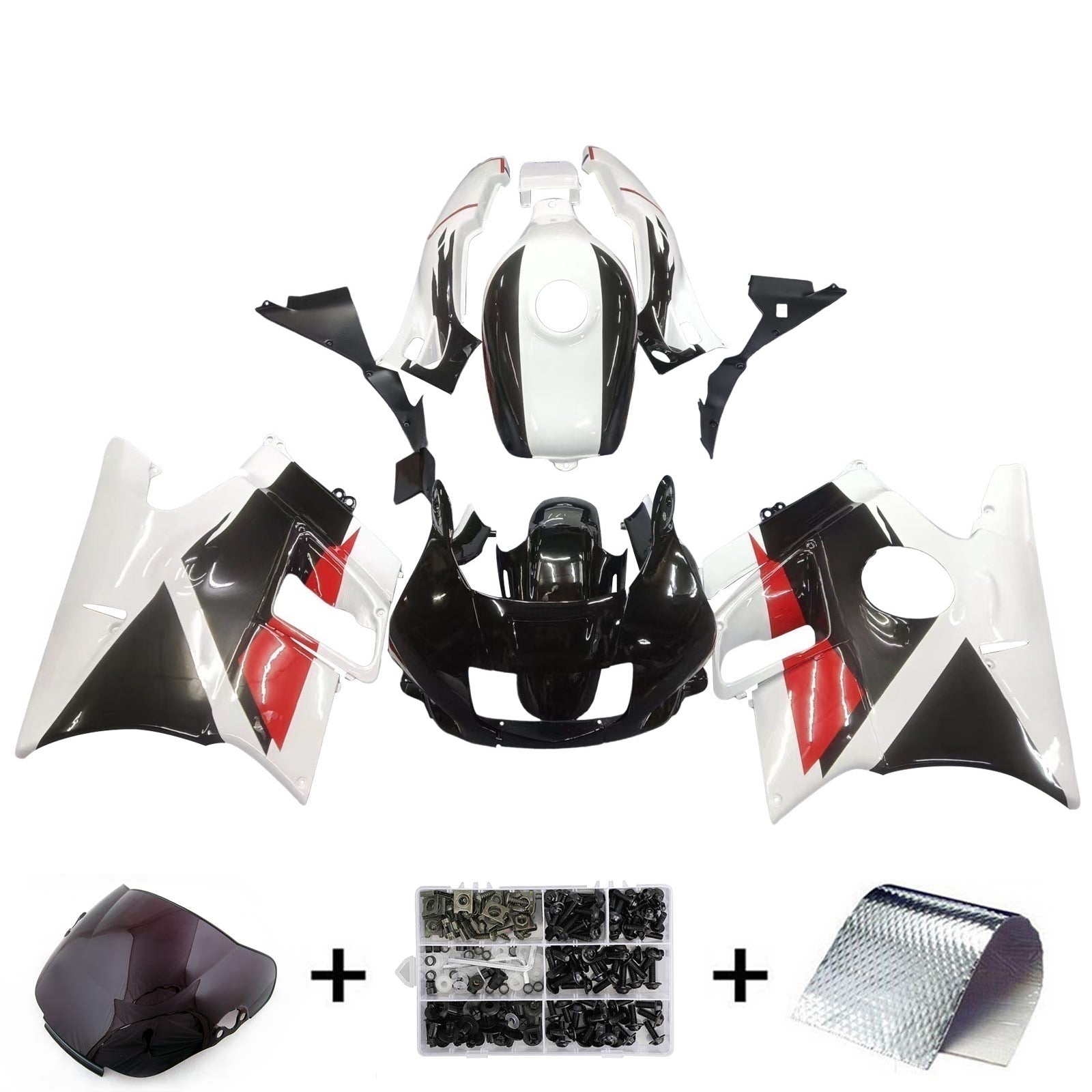 Kit carena Amotopart Honda CBR600 F2 1991-1994