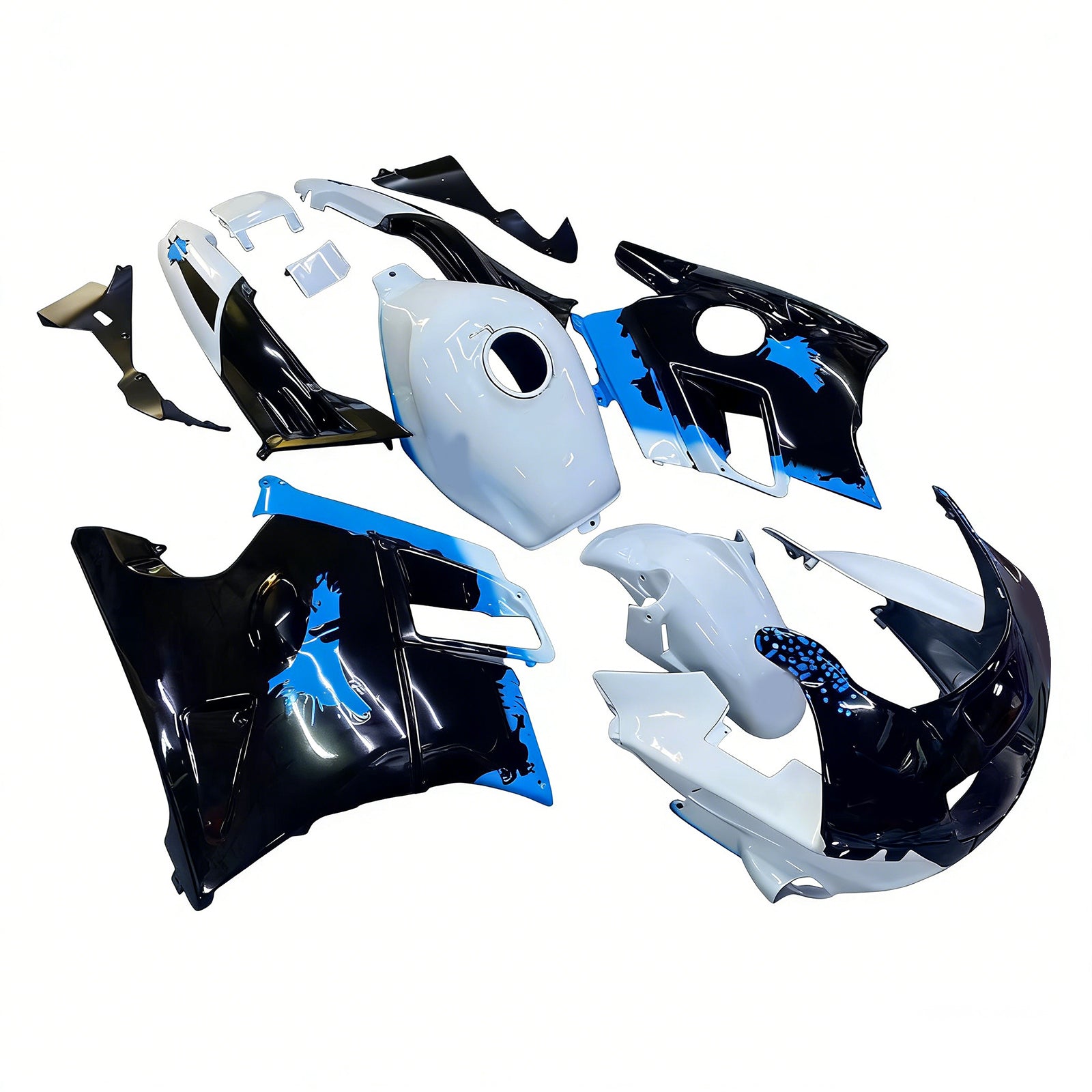 1991-1994 Honda CBR600 F2 Kit de carenado de inyección Carrocería de plástico ABS