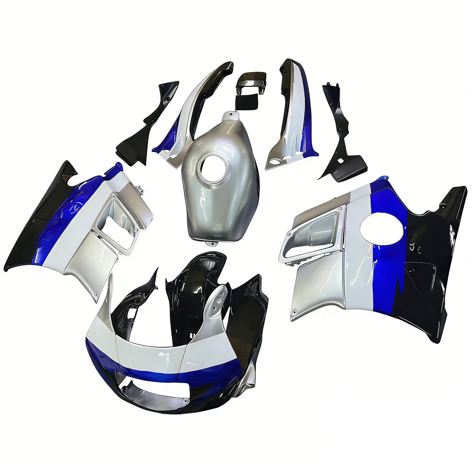 1991-1994 Honda CBR600 F2 Kit de carénage d'injection carrosserie plastique ABS