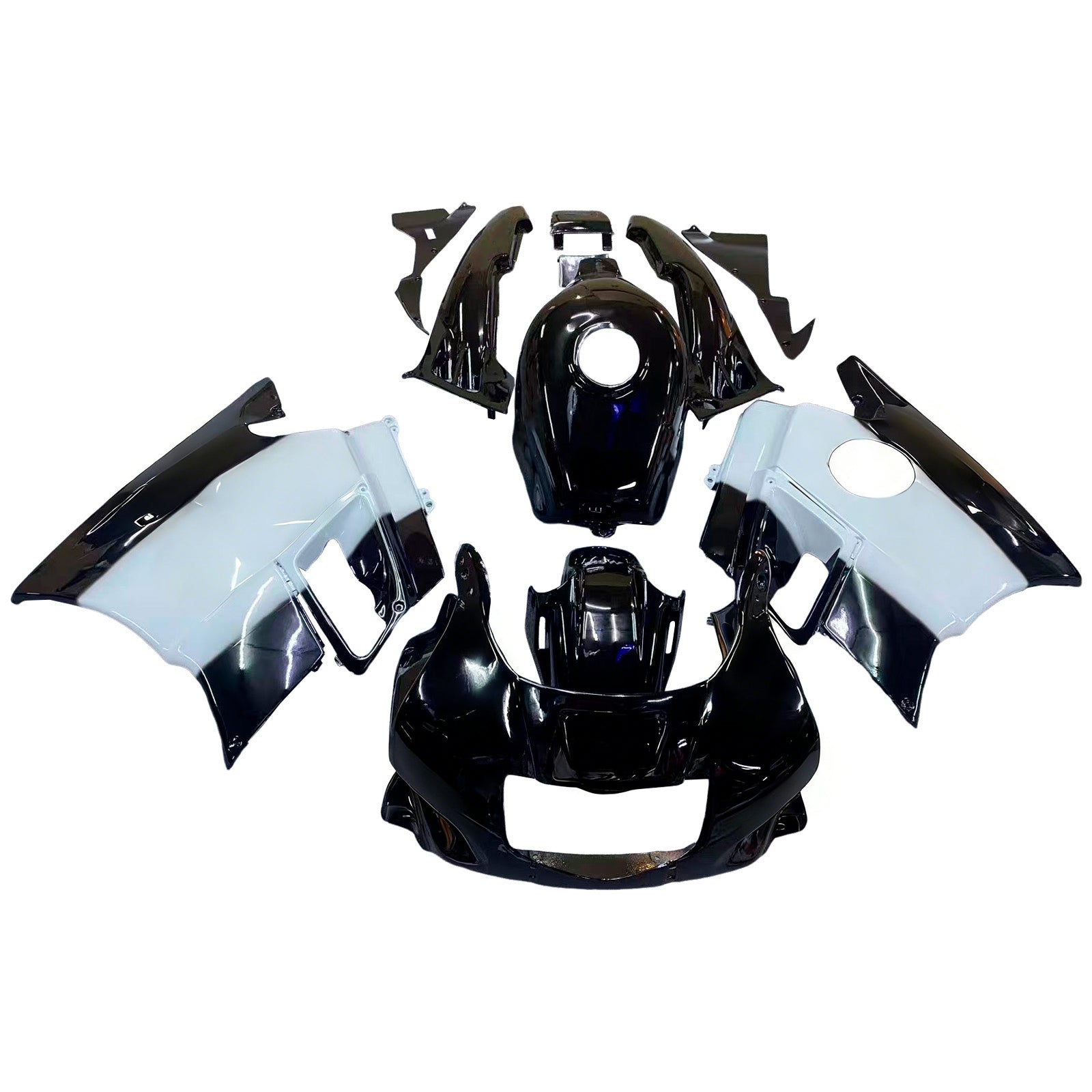 1991-1994 Honda CBR600 F2 Kit de carenado de inyección Carrocería de plástico ABS
