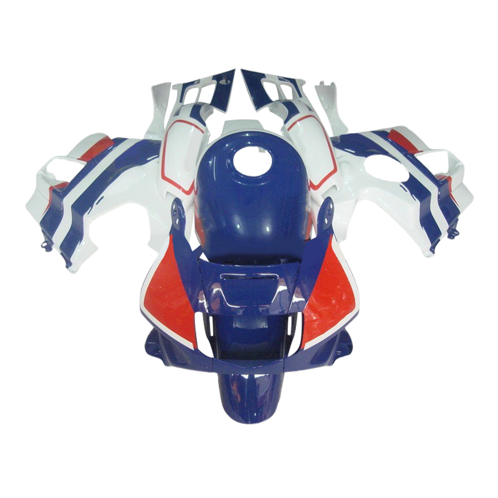 1991-1994 Honda CBR600 F2 Kit de carenado de inyección Carrocería de plástico ABS