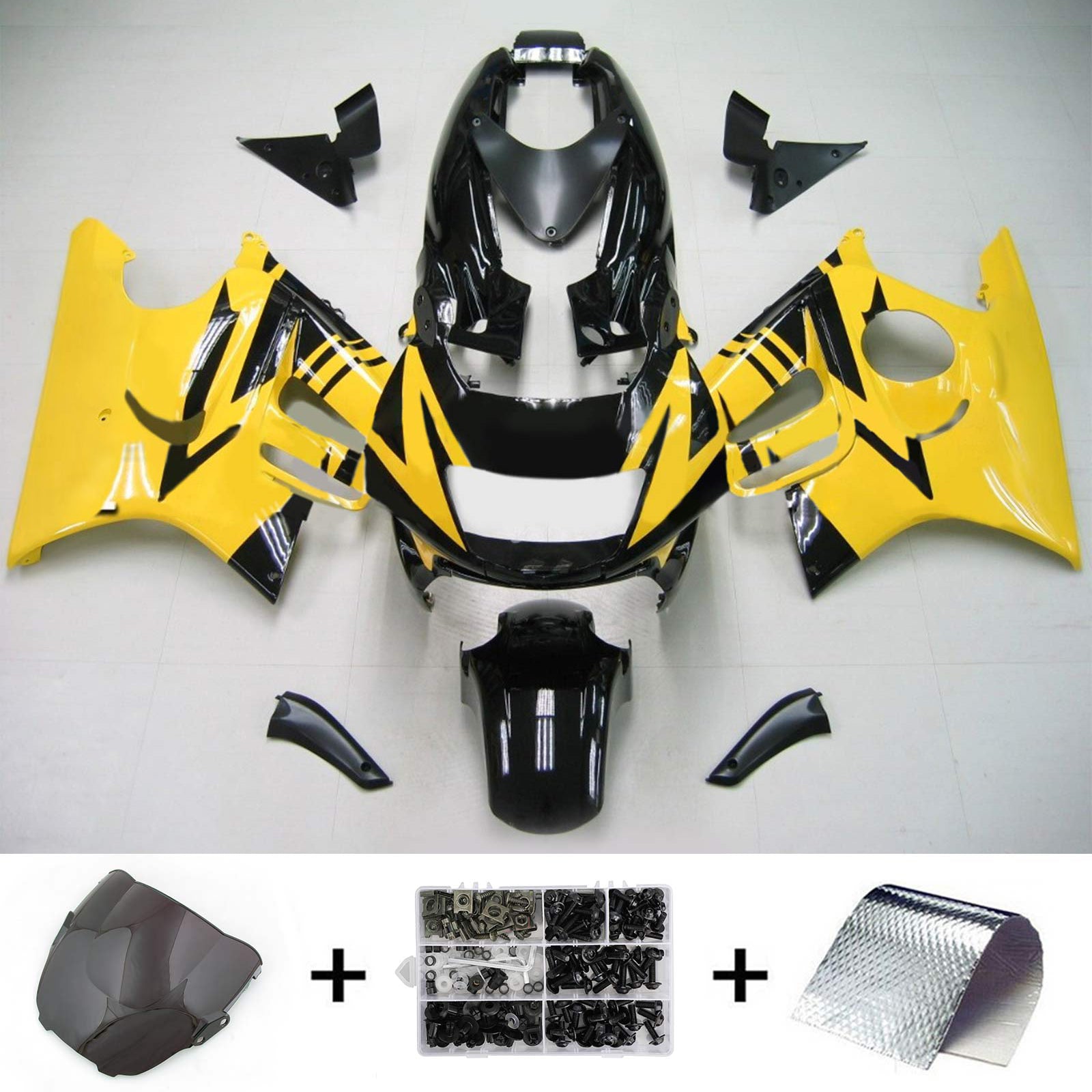 Kit de carénage Amotopart Honda CBR600 F3 1995-1996