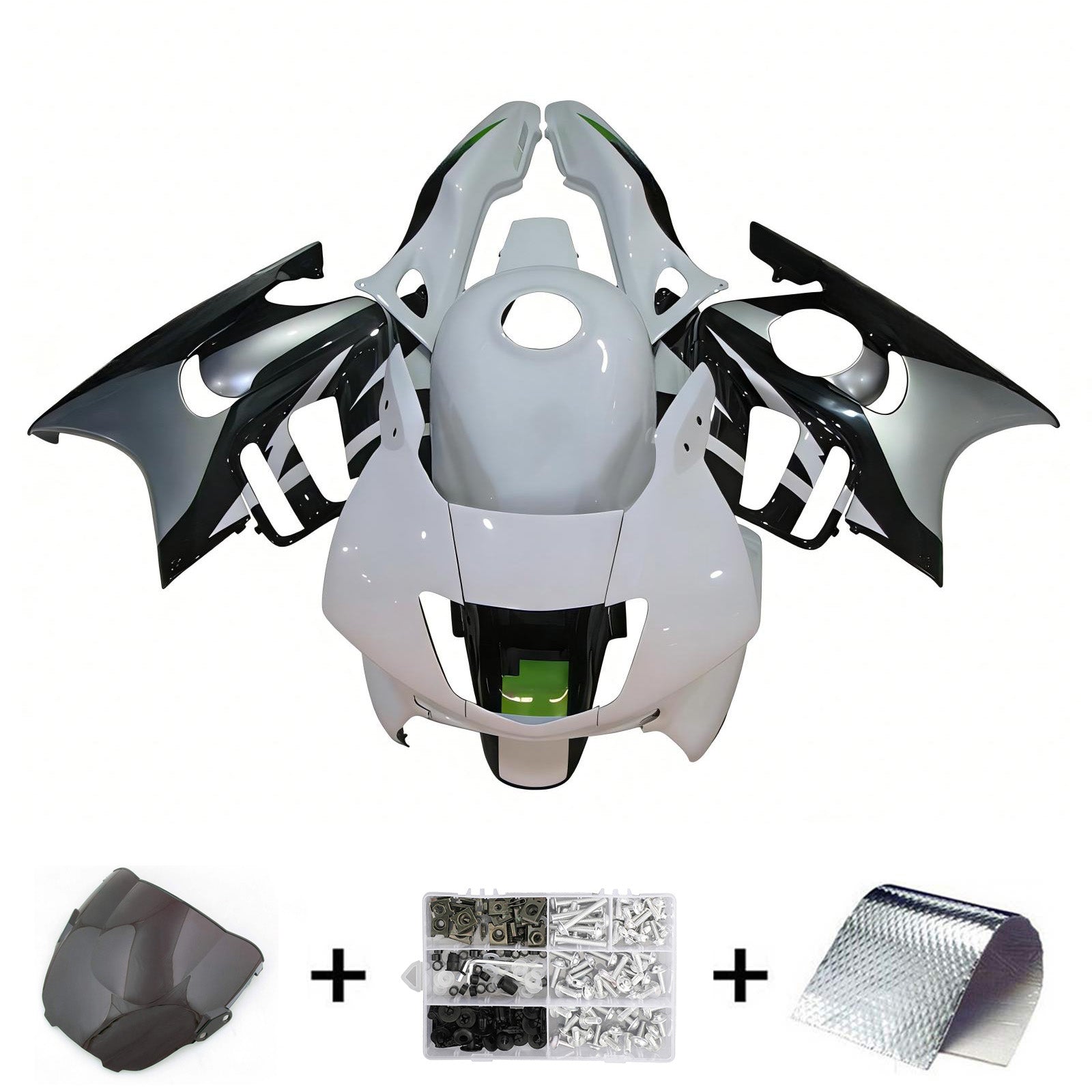 1995-1996 Honda CBR600 F3 Kit de carénage d'injection carrosserie plastique ABS