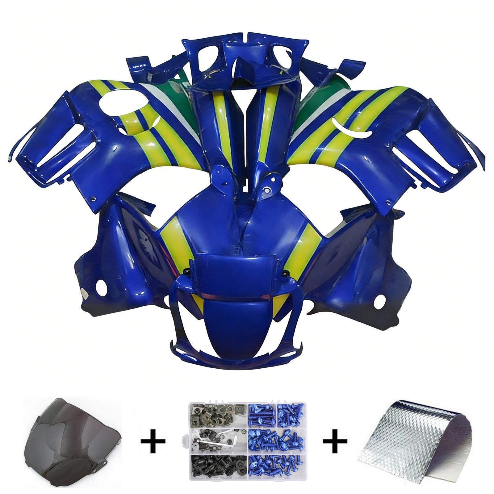 1995-1996 Honda CBR600 F3 Kit de carénage d'injection carrosserie plastique ABS